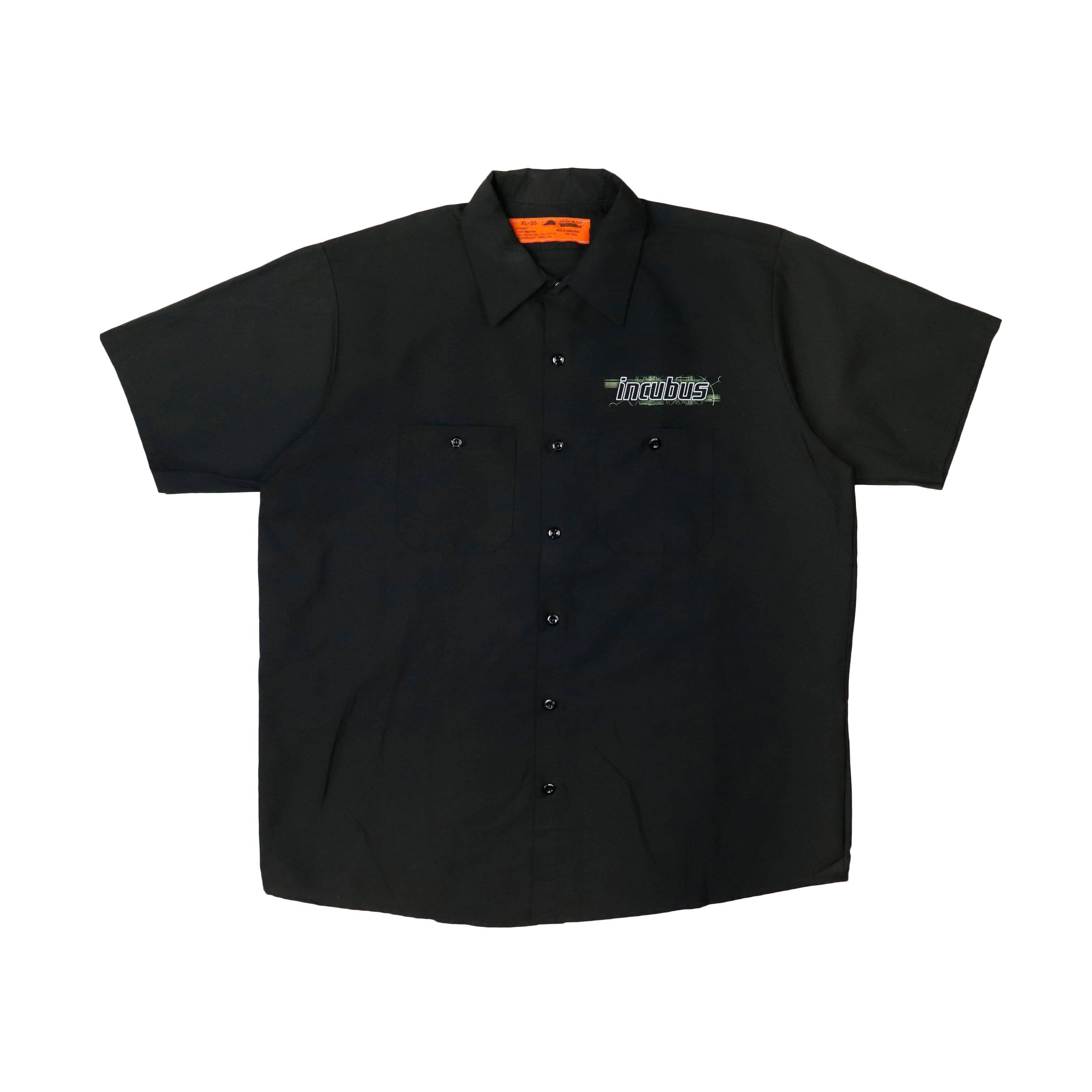Vintage Incubus Graphic Work Shirt Size XL FAIF.CA 