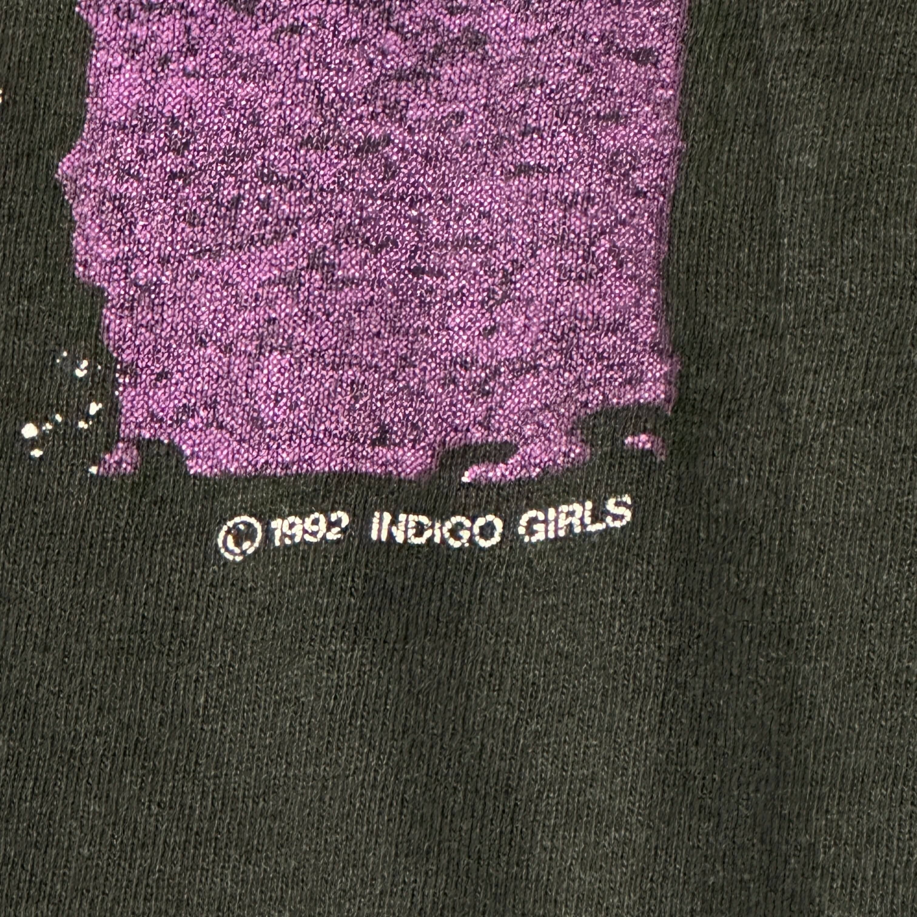 Vintage Indigo Girls 1992 Rites of Passage Tour Graphic T-Shirt Size L FAIF.CA 