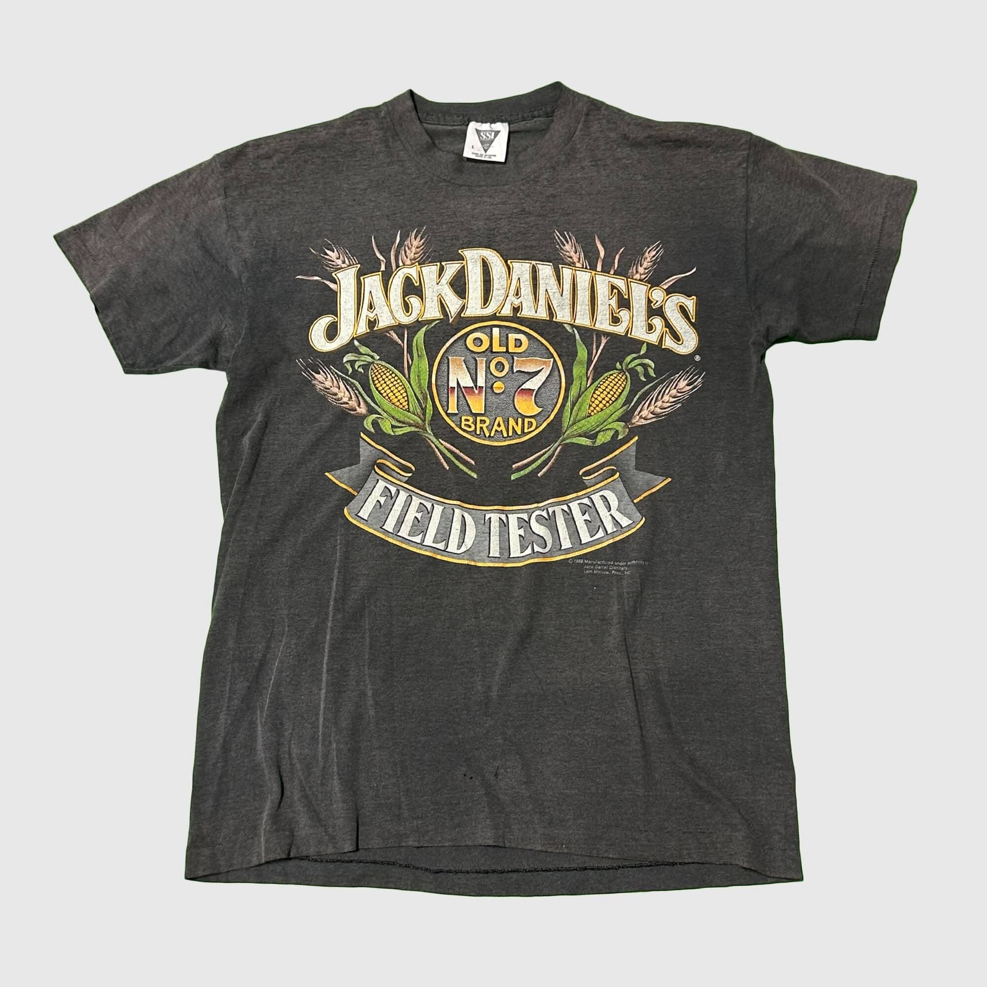 Vintage Jack Daniel's Field Tester Graphic T-Shirt Size L FAIF.CA 