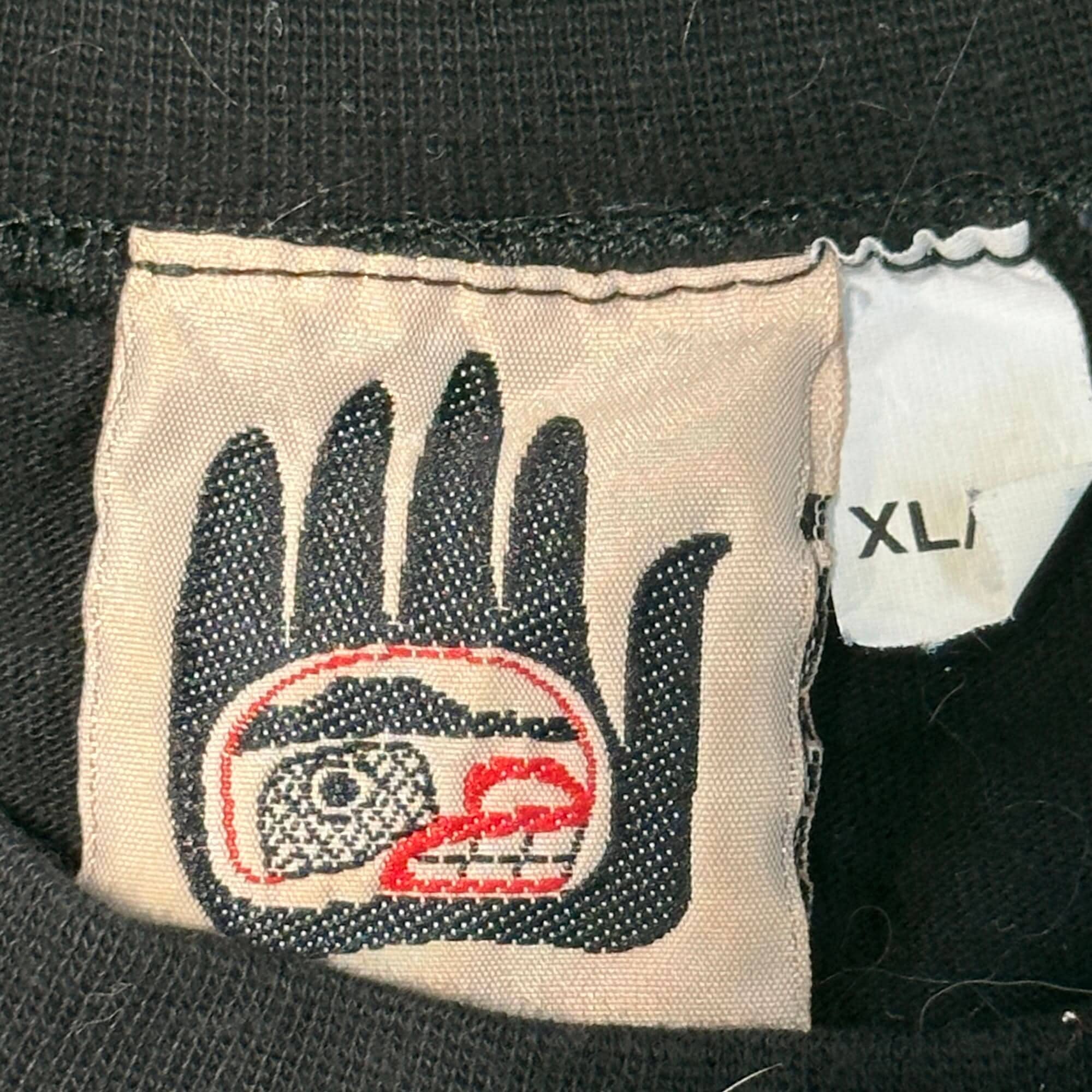 Vintage Jack Shadbolt Graphic Art T-Shirt Size XL FAIF.CA 