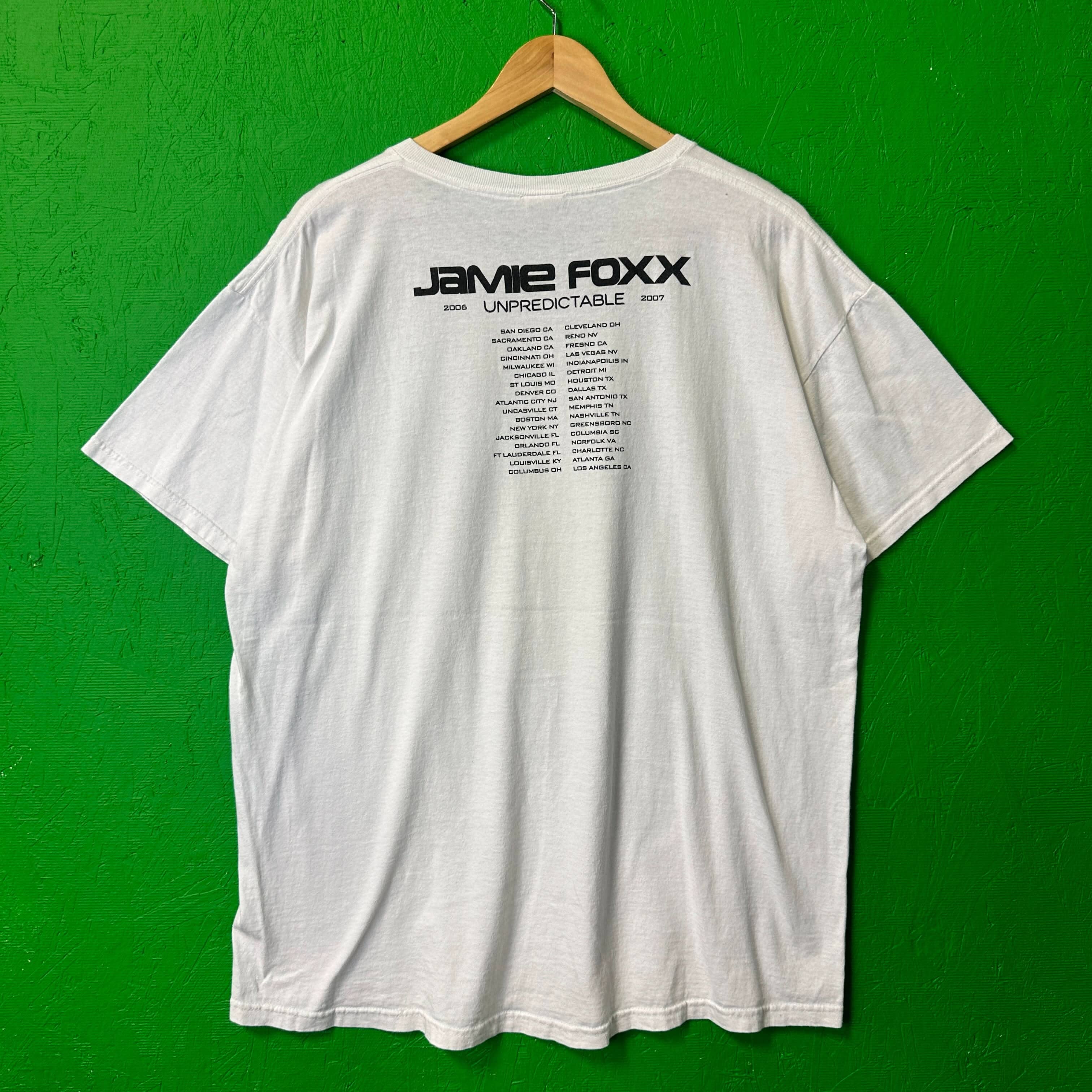 Vintage Jaime Fox Unpredictable Comedy Tour T-shirt xl T-Shirt OTHER 