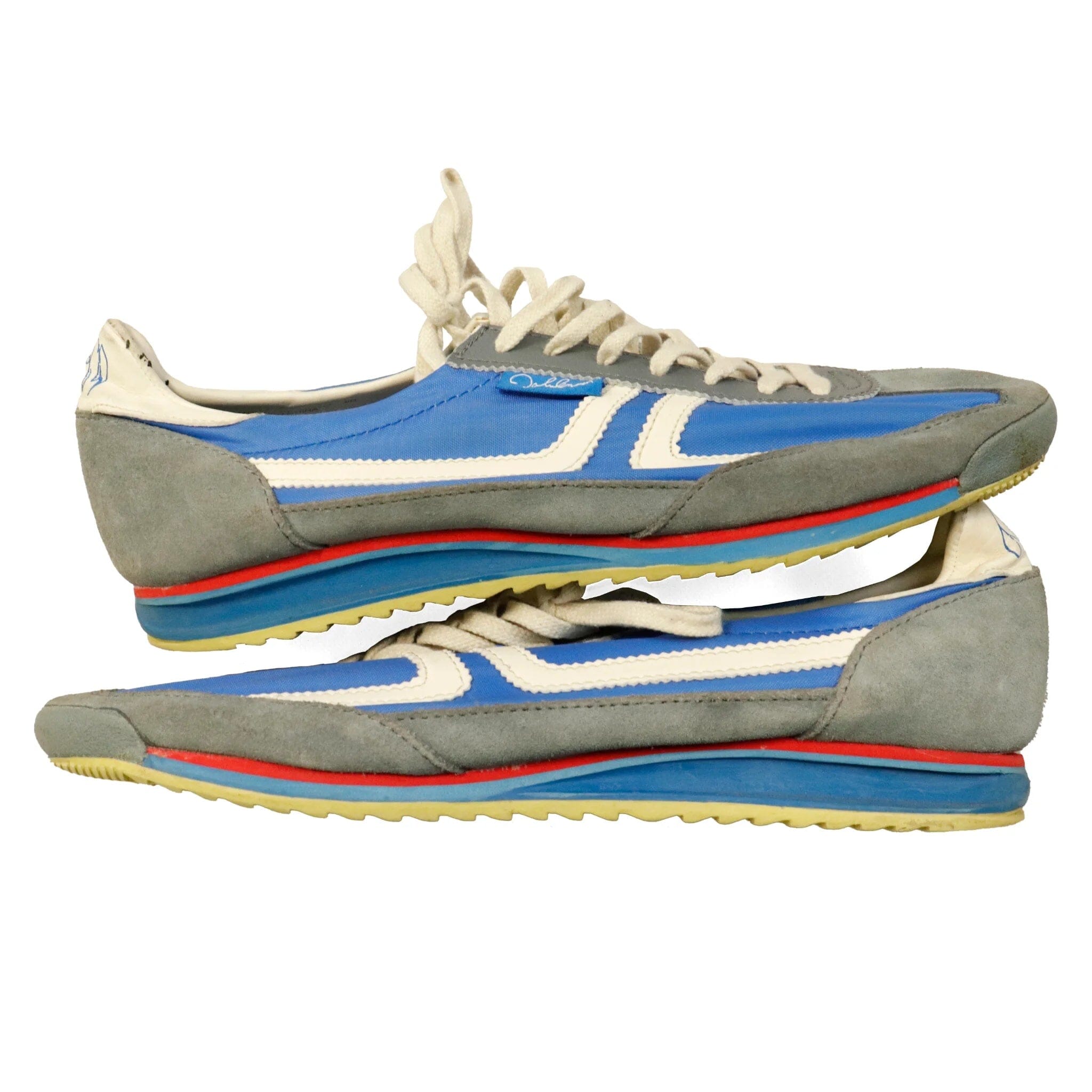 Vintage Jonh Lennon Footware Collection Blue Sneakers Size 9 Non+ 