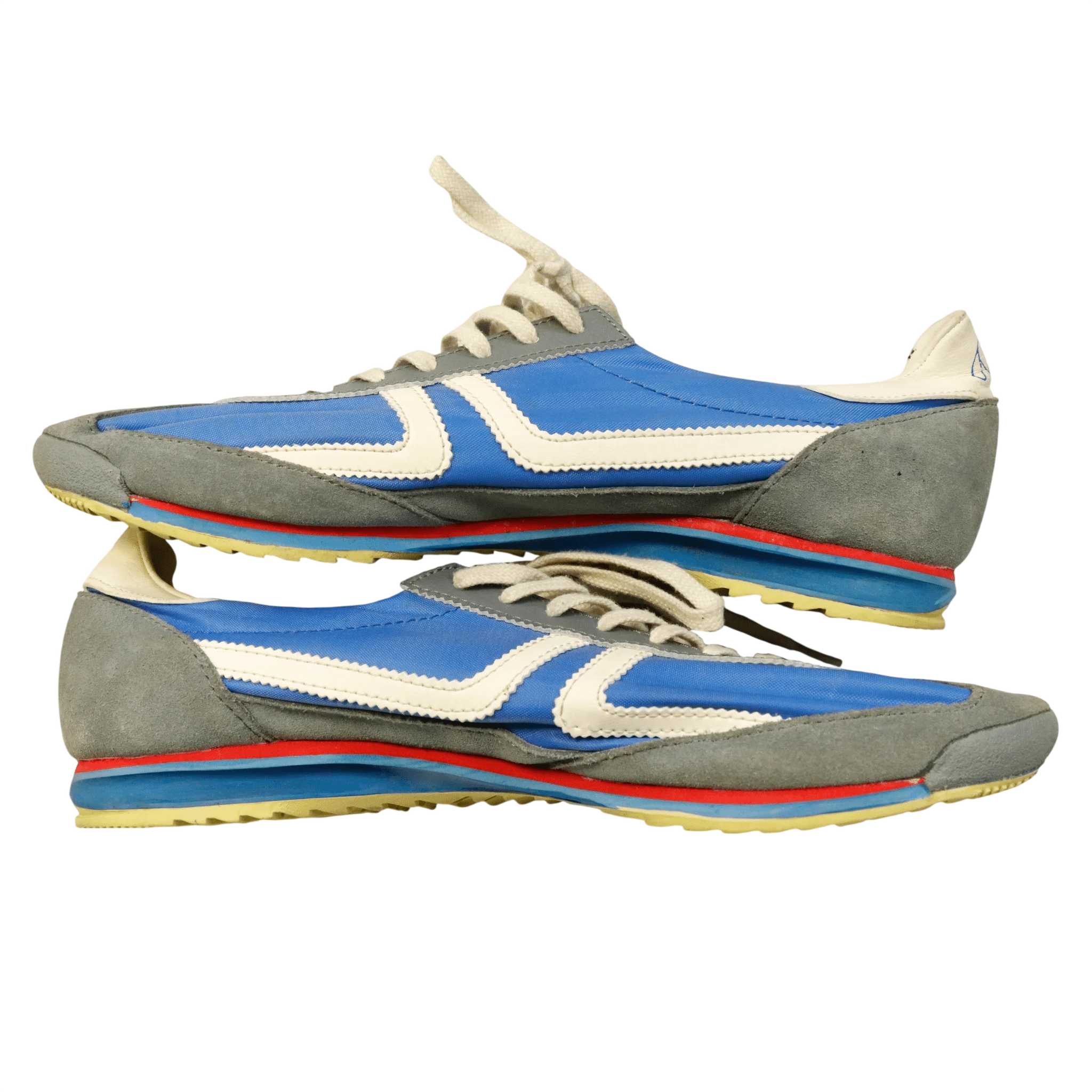 Vintage Jonh Lennon Footware Collection Blue Sneakers Size 9 Non+ 