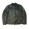 Vintage Jonh Varvatos Leather Black Jacket Size M John Varvatos 