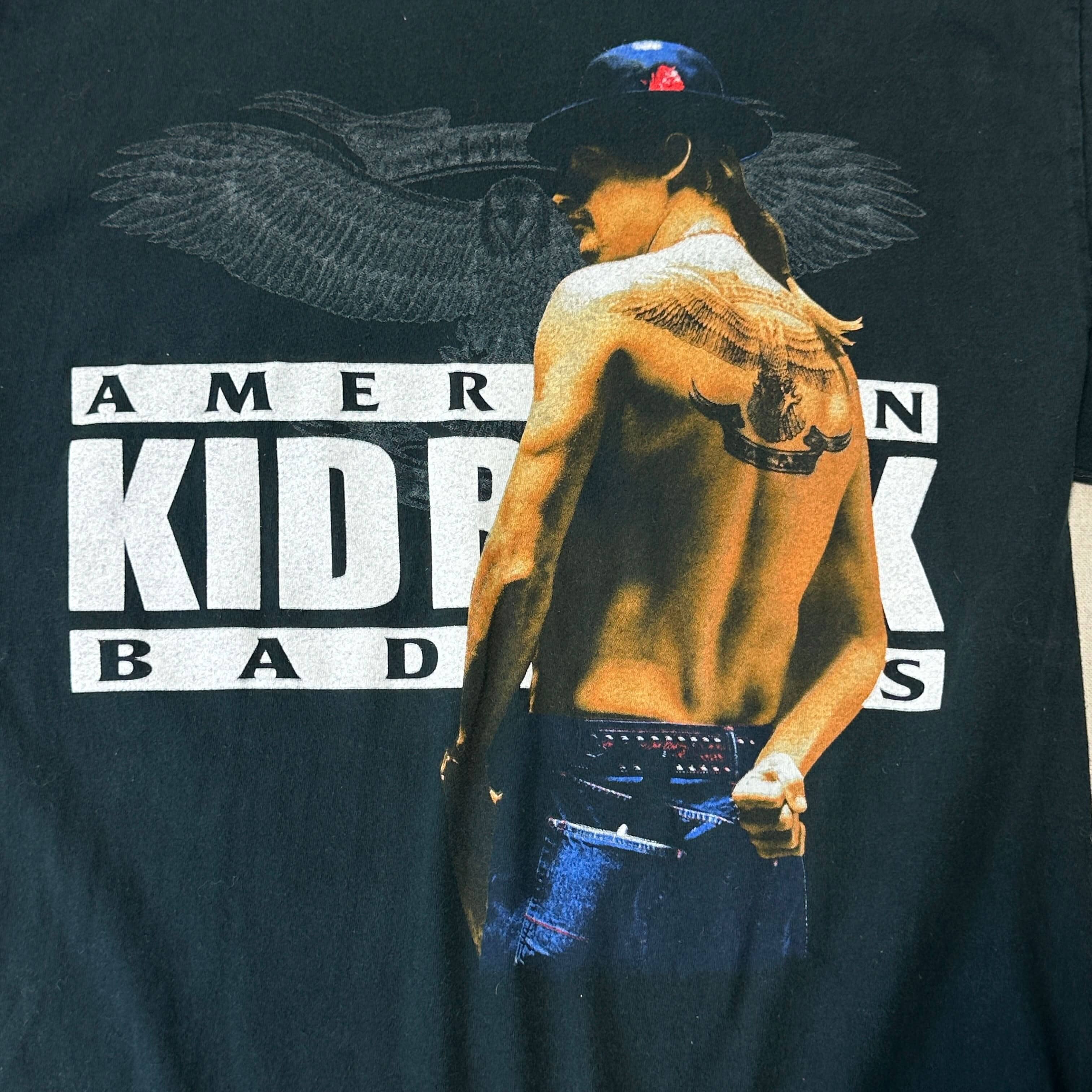 Vintage Kid Rock American Badass Graphic T-Shirt Size XL FAIF.CA 