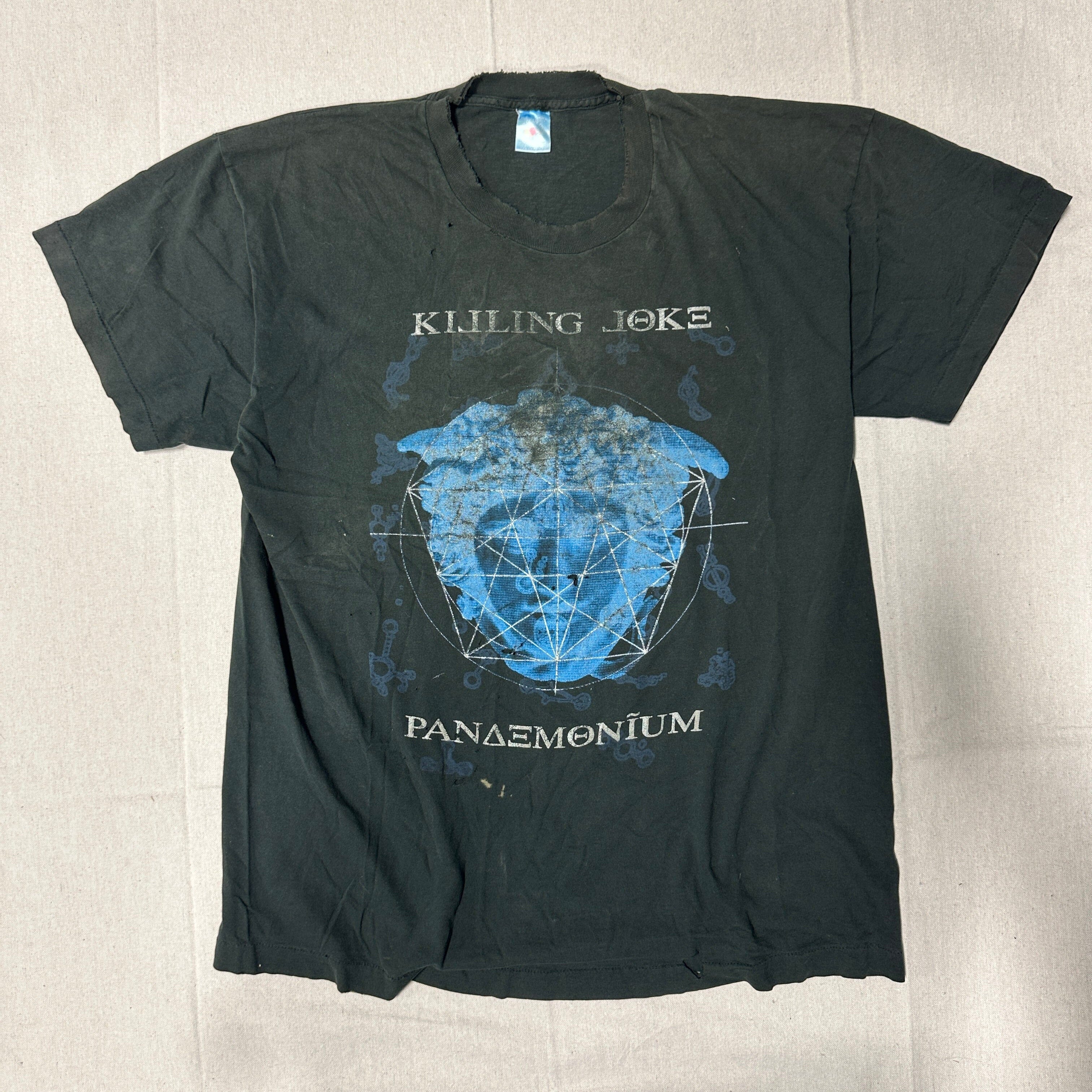 Vintage Killing Joke Pandemonium Tour Graphic T-Shirt Size XL FAIF.CA 