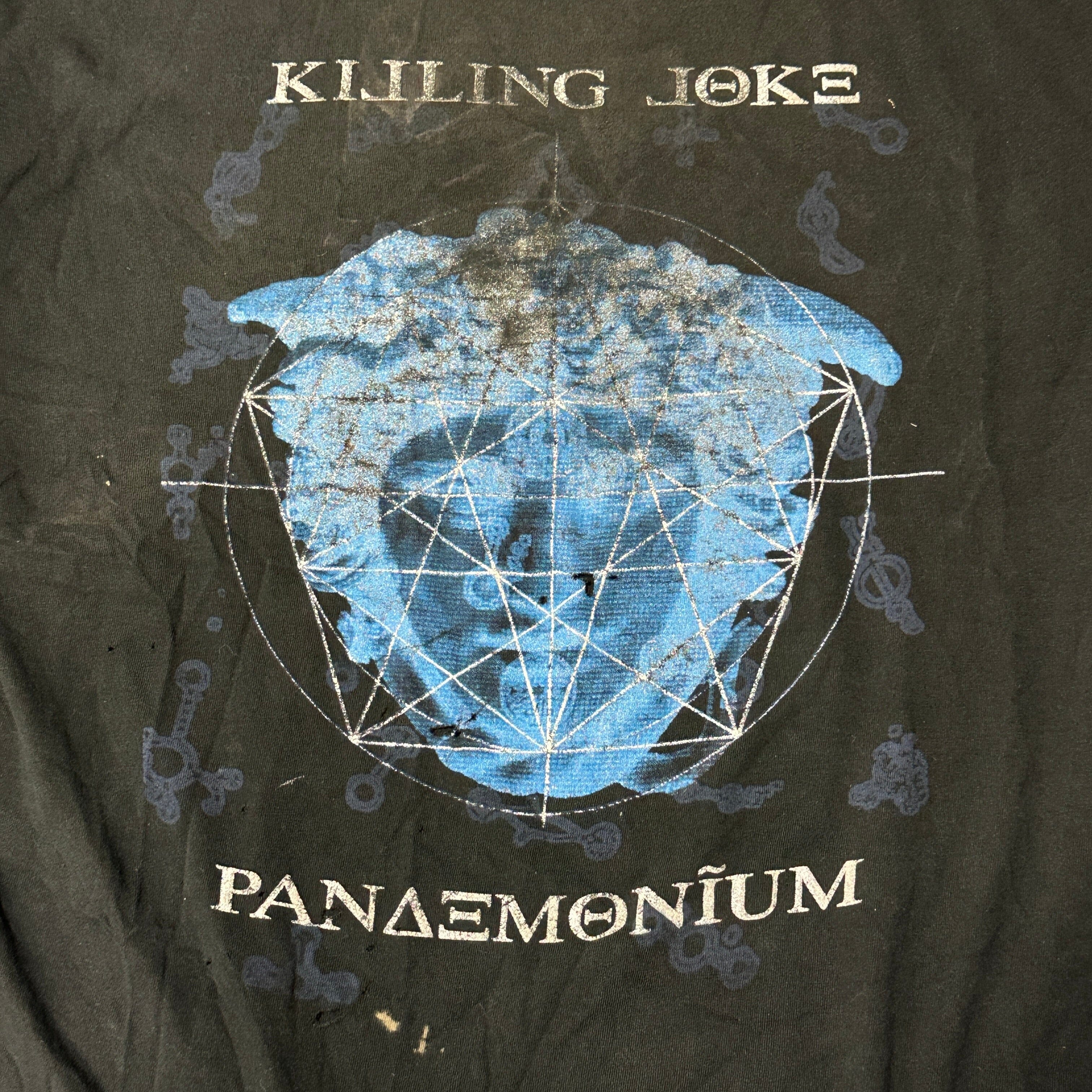 Vintage Killing Joke Pandemonium Tour Graphic T-Shirt Size XL FAIF.CA 