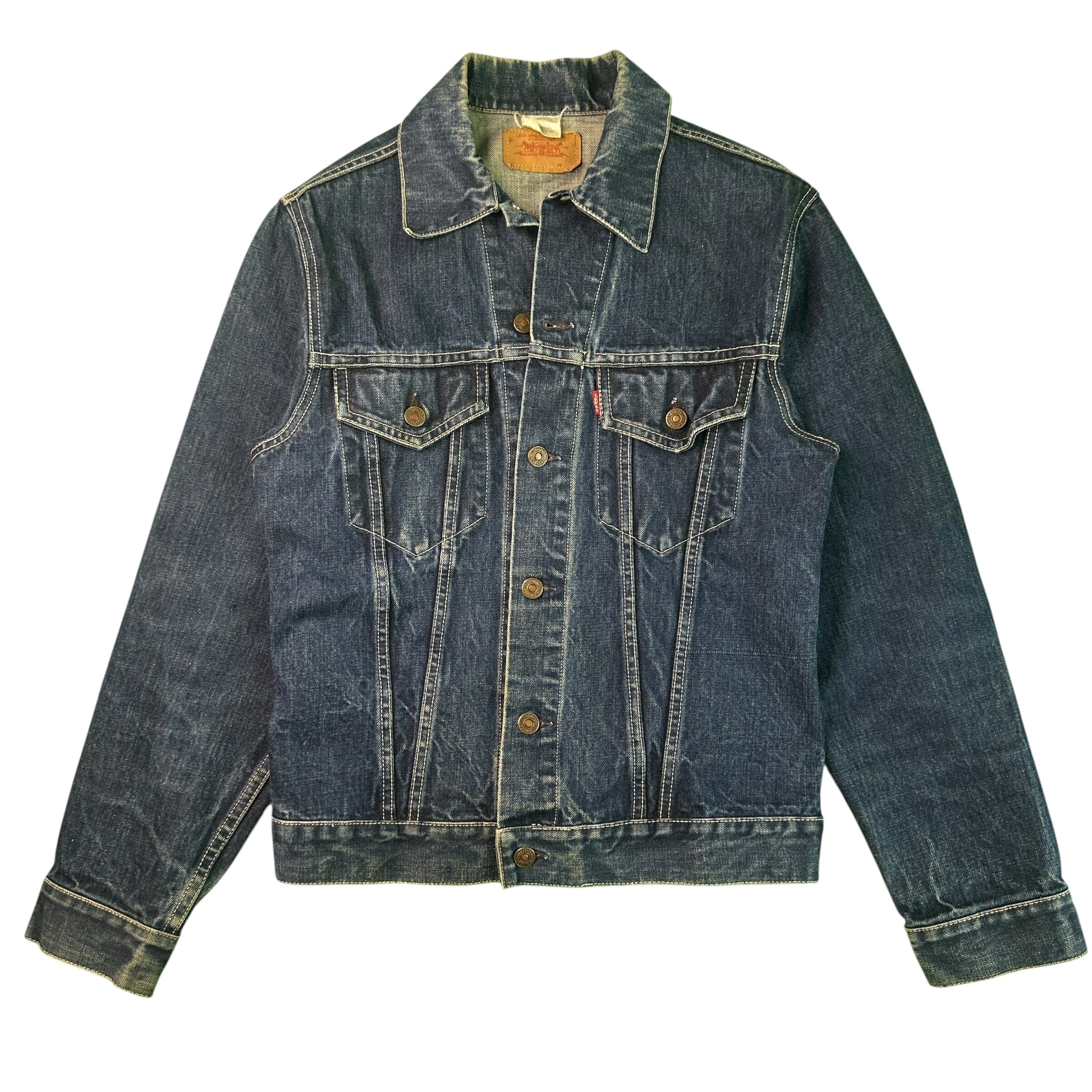 Vintage Levis Big E 60s Trucker Jacket Indigo Dark size 38 jacket OTHER 