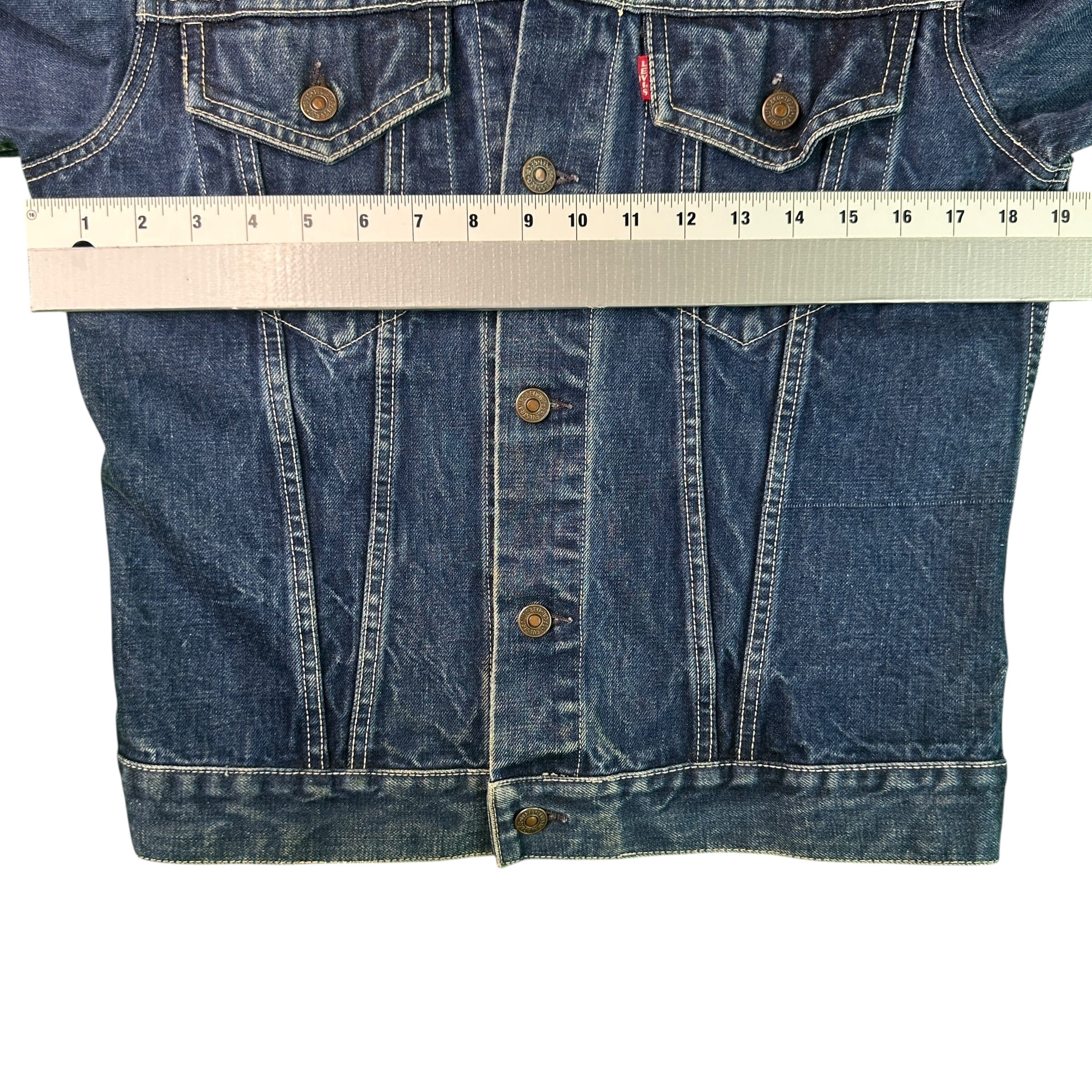 Vintage Levis Big E 60s Trucker Jacket Indigo Dark size 38 jacket OTHER 
