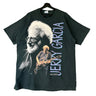 Vintage Liquid Blue Big Print Jerry Garcia T Shirt - XL T-Shirt OTHER 