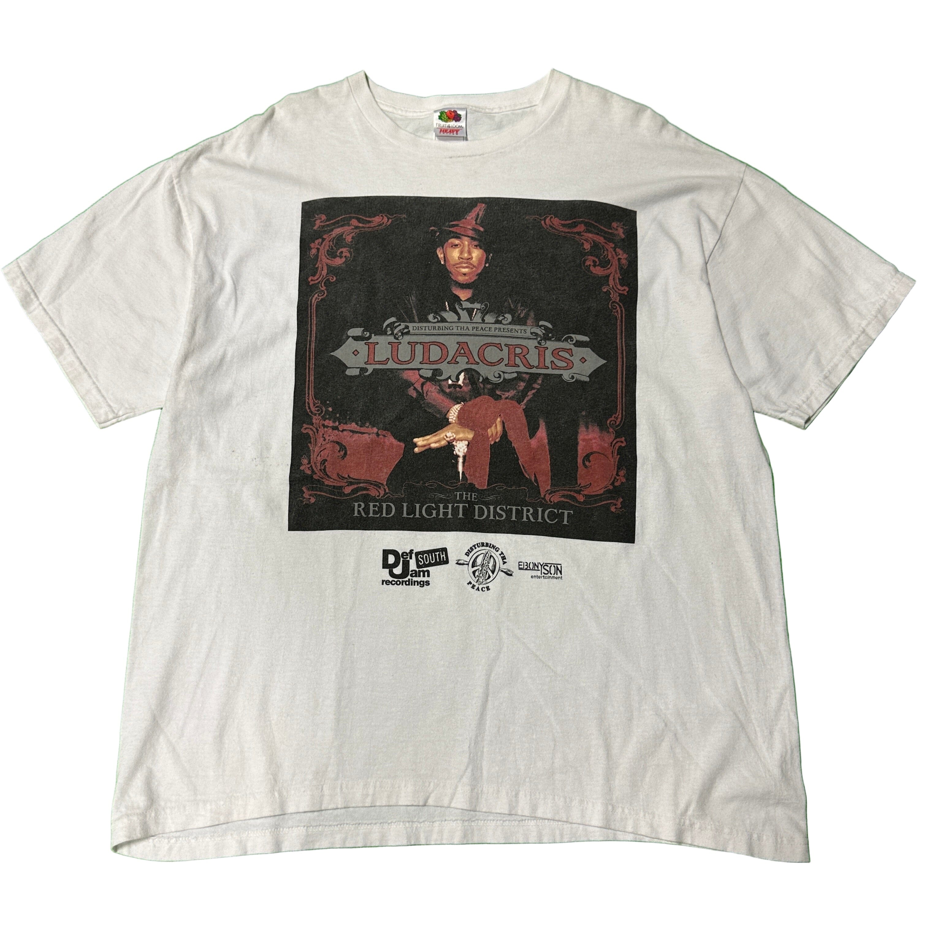 Vintage Ludacris The Red Light District Graphic T-Shirt Size XL FAIF.CA 