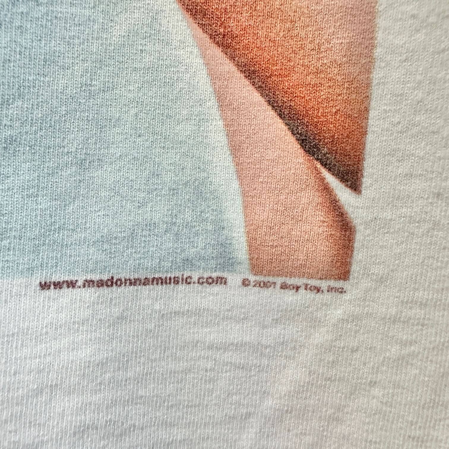 Vintage Madonna 2001 Tour Tshirt T-Shirt OTHER 