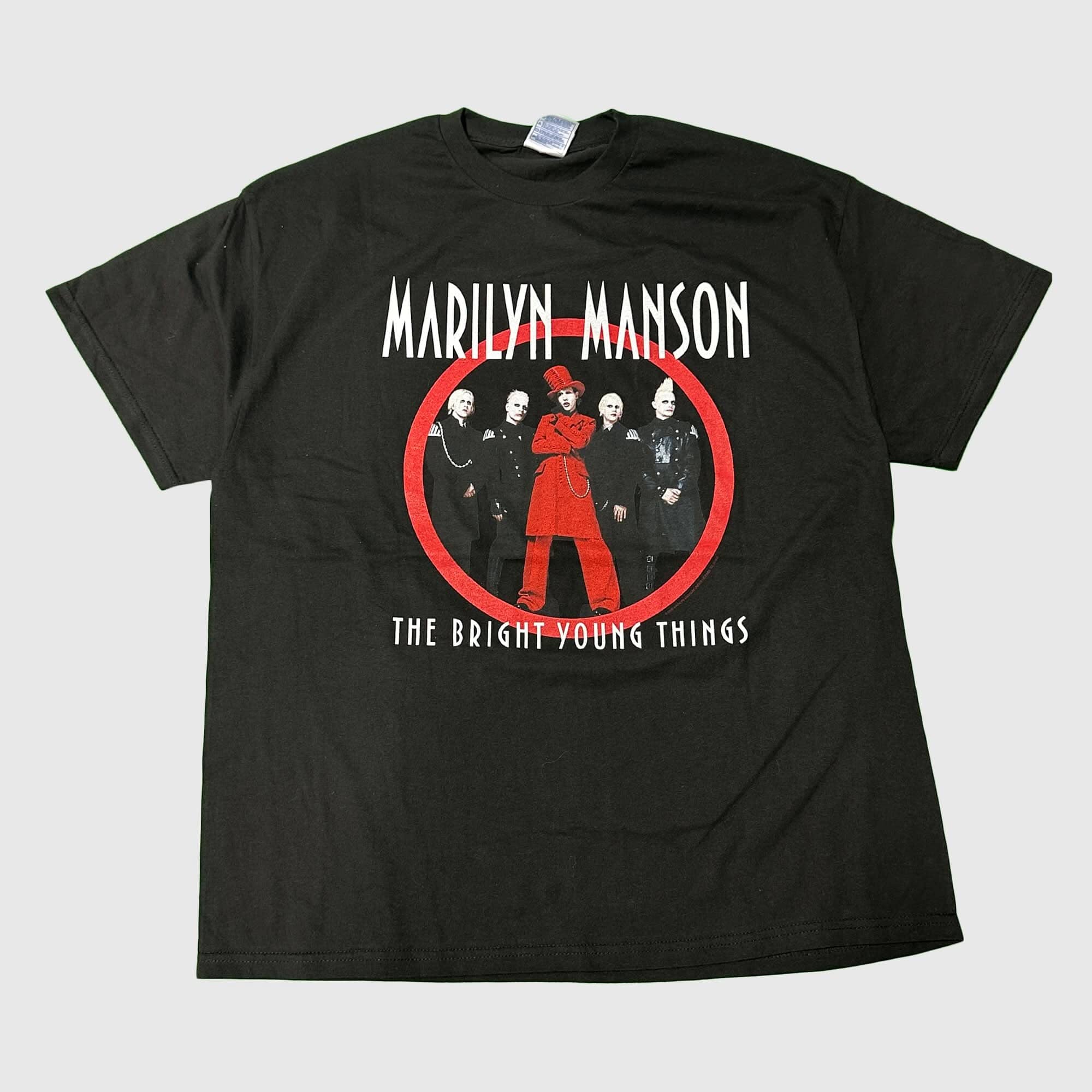 Vintage Marilyn Manson The Bright Young Things Graphic T-Shirt Size 2XL FAIF.CA 