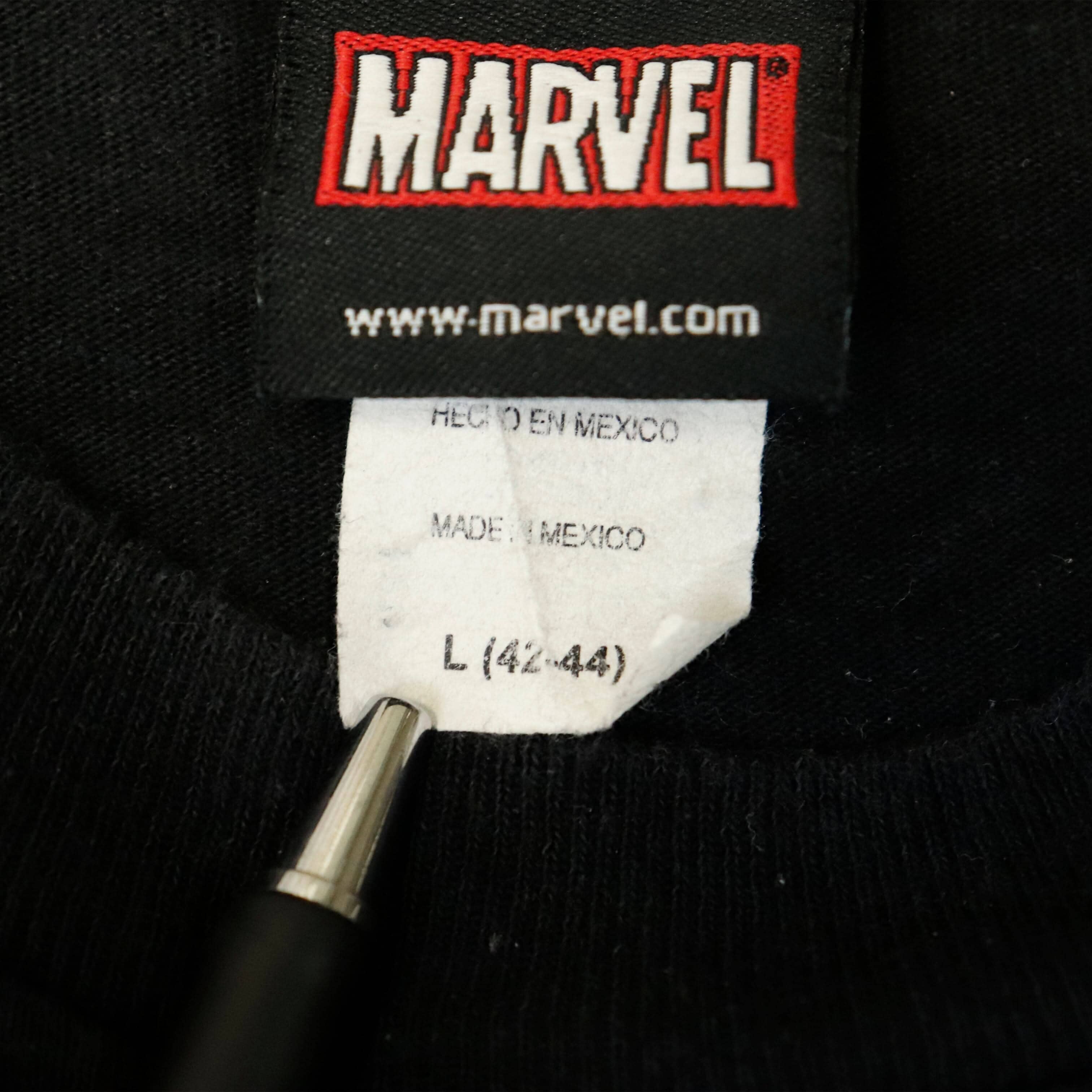 Vintage Marvel Mad Engine Comic Characters Graphic T-Shirt Size L FAIF.CA 