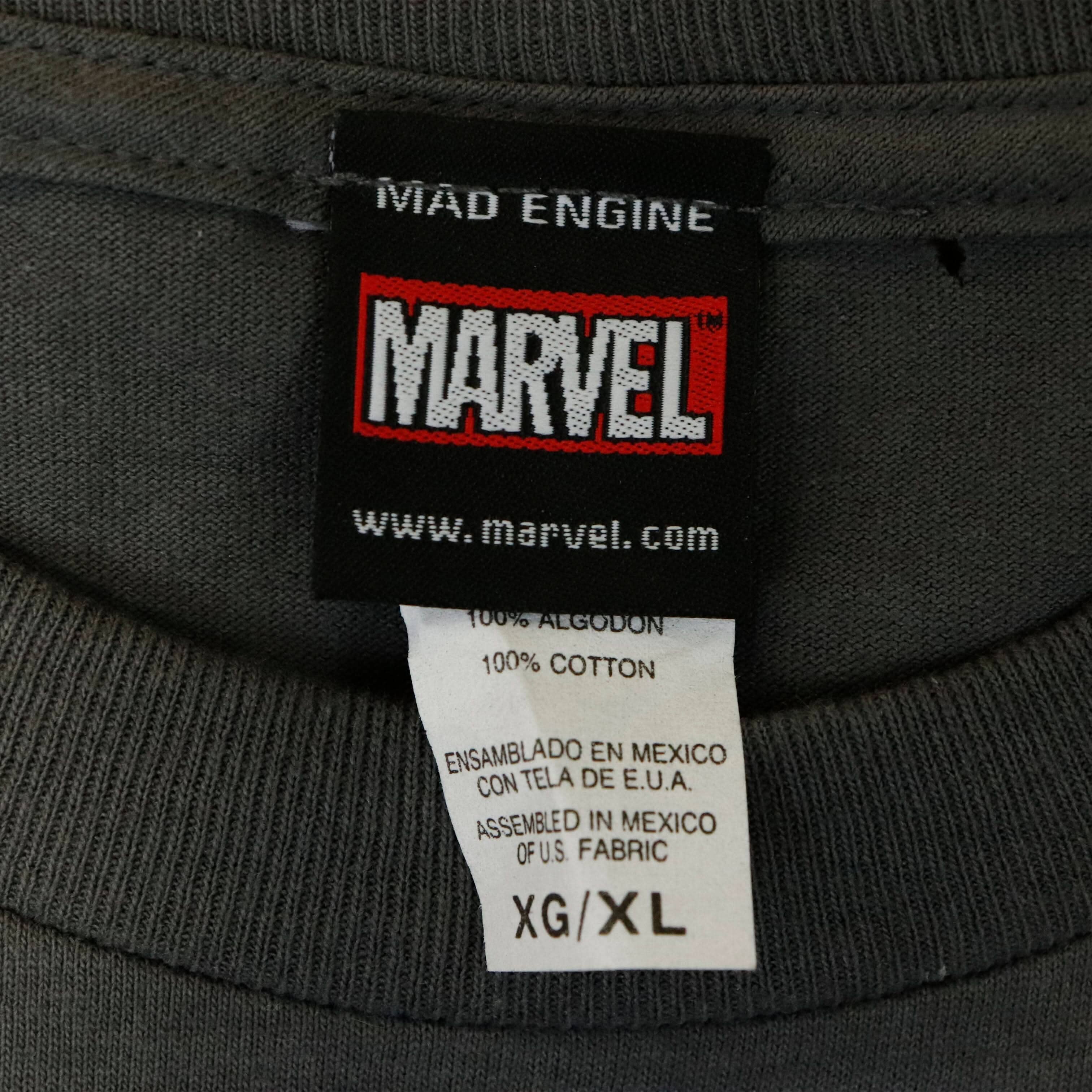 Vintage Marvel Mad Engine Fantastic Four Graphic Tee Size XL FAIF.CA 