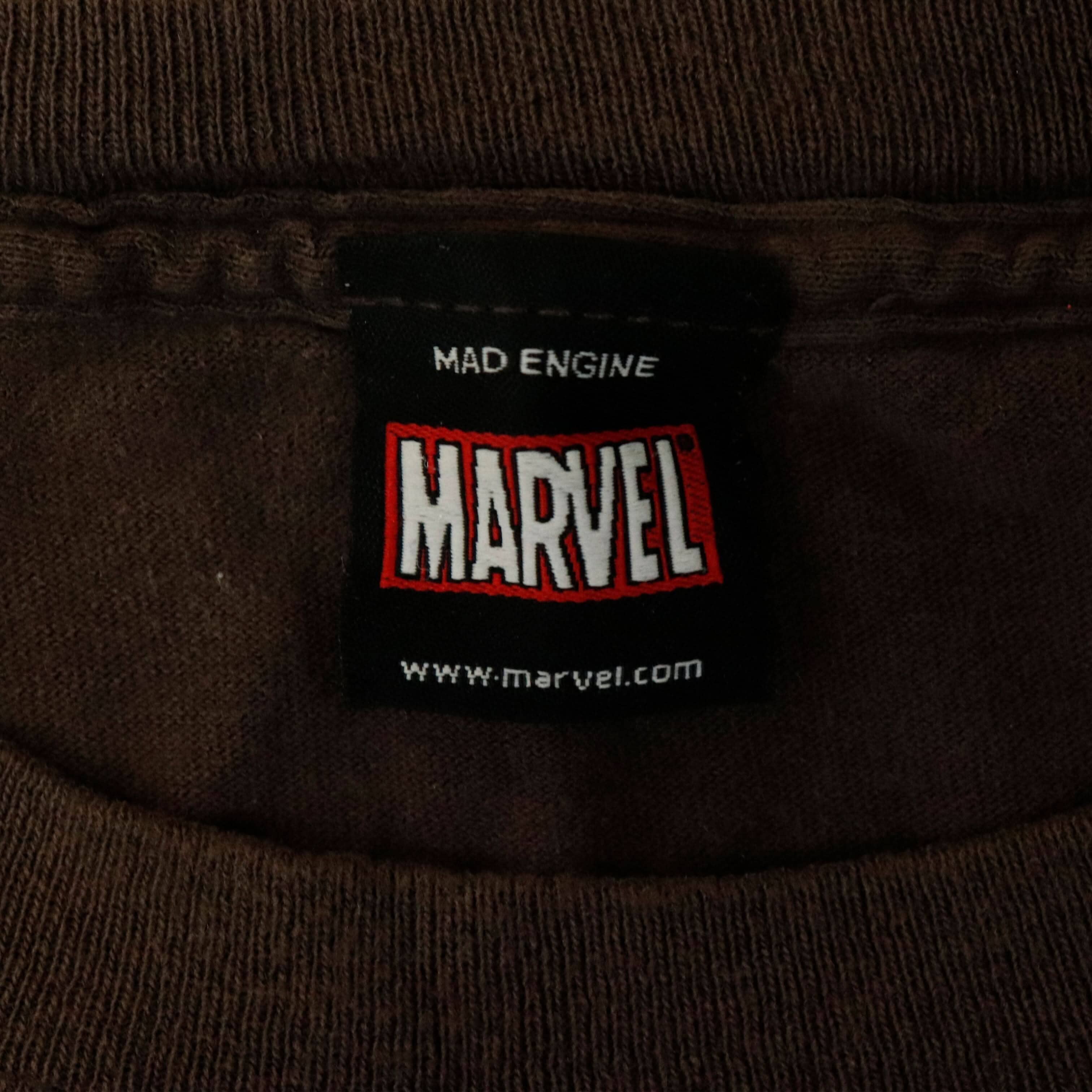 Vintage Marvel Mad Engine Punisher Graphic T-Shirt Size N/A FAIF.CA 