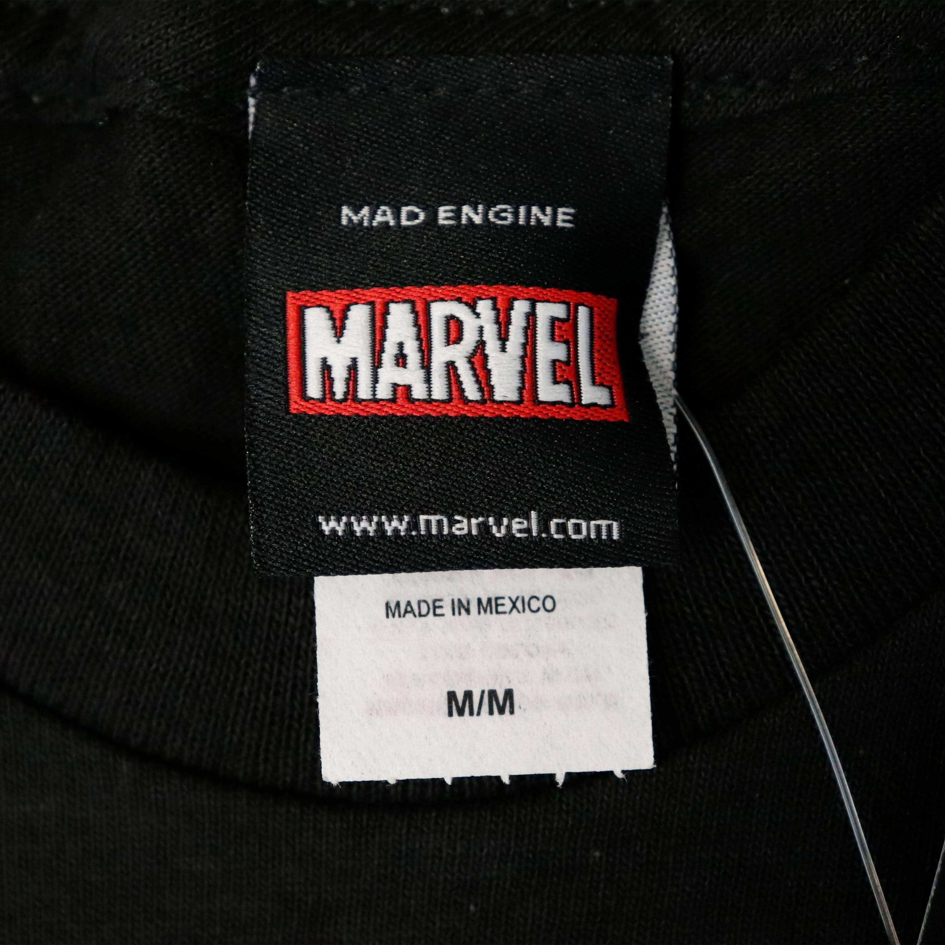 Vintage Marvel Mad Engine Punisher Skull Graphic T-Shirt Size M FAIF.CA 