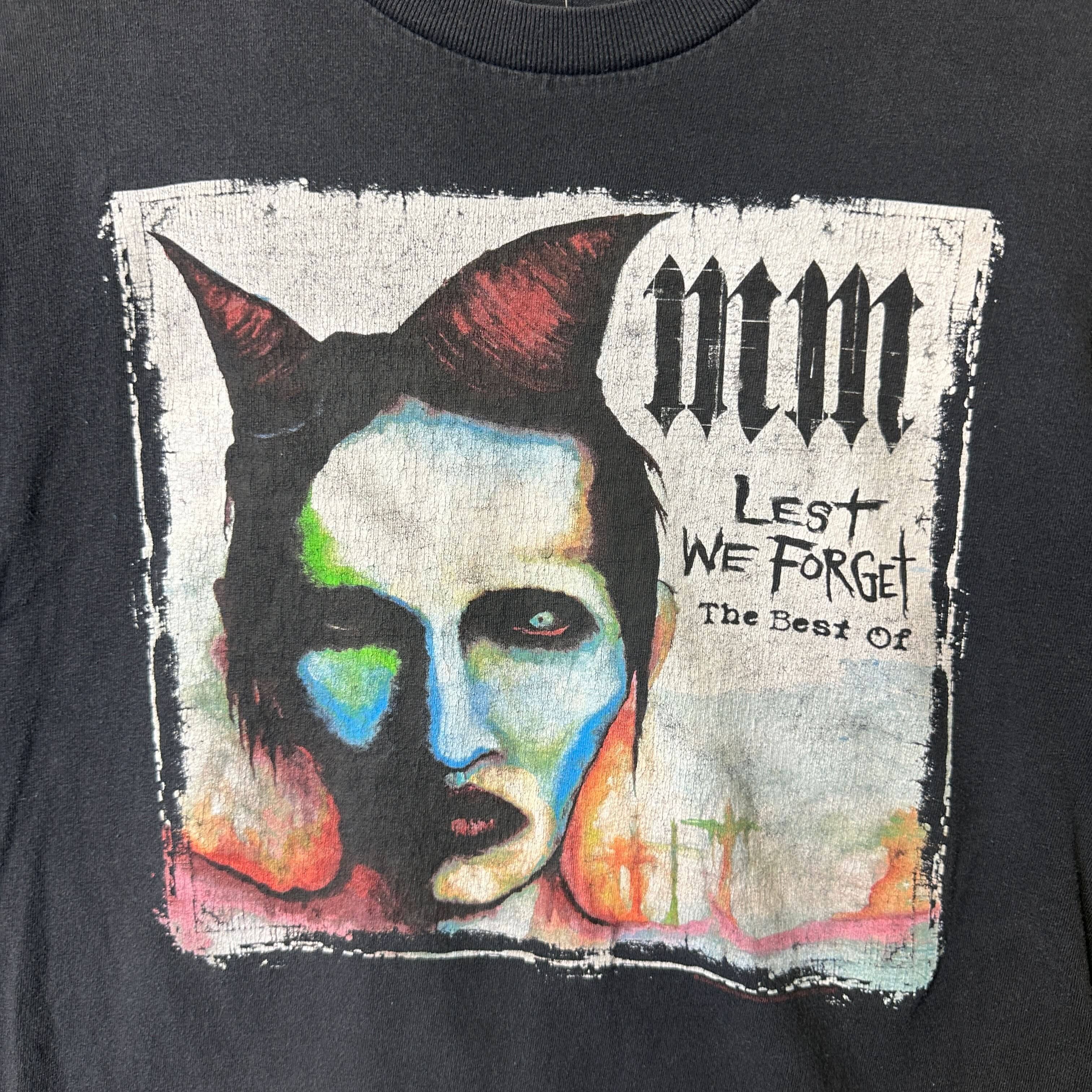 Vintage Marylin Manson Lest we Forget Tshirt T-Shirt OTHER 