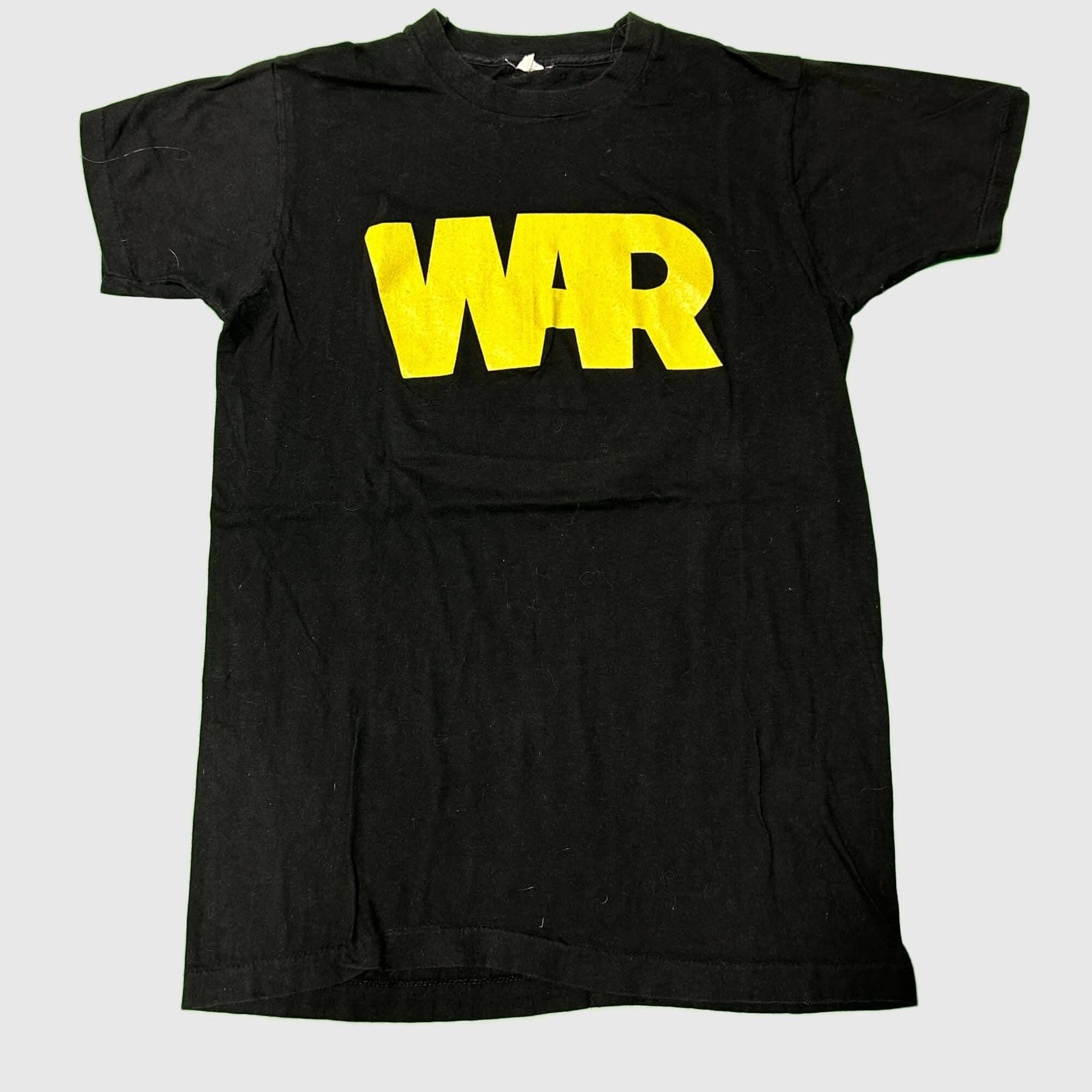 Vintage MCA Records War Band Graphic T-Shirt Size Large FAIF.CA 