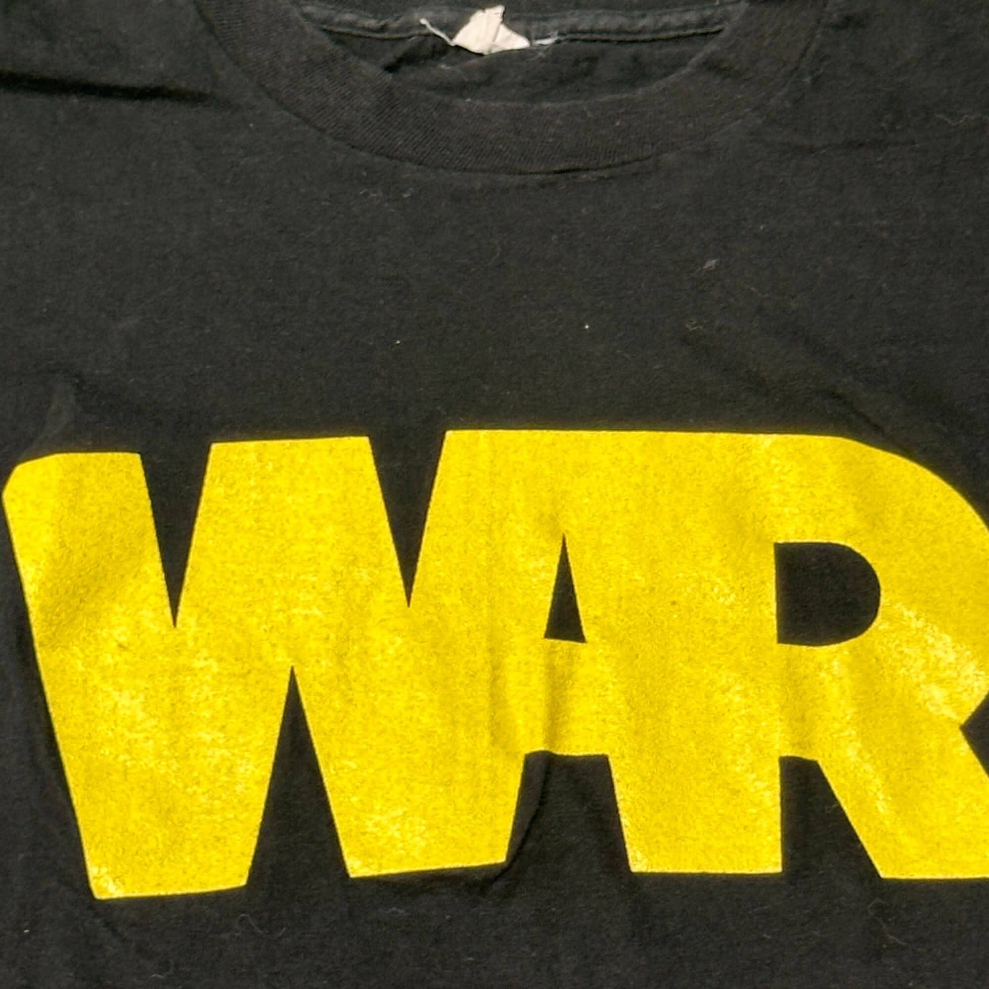 Vintage MCA Records War Band Graphic T-Shirt Size Large FAIF.CA 