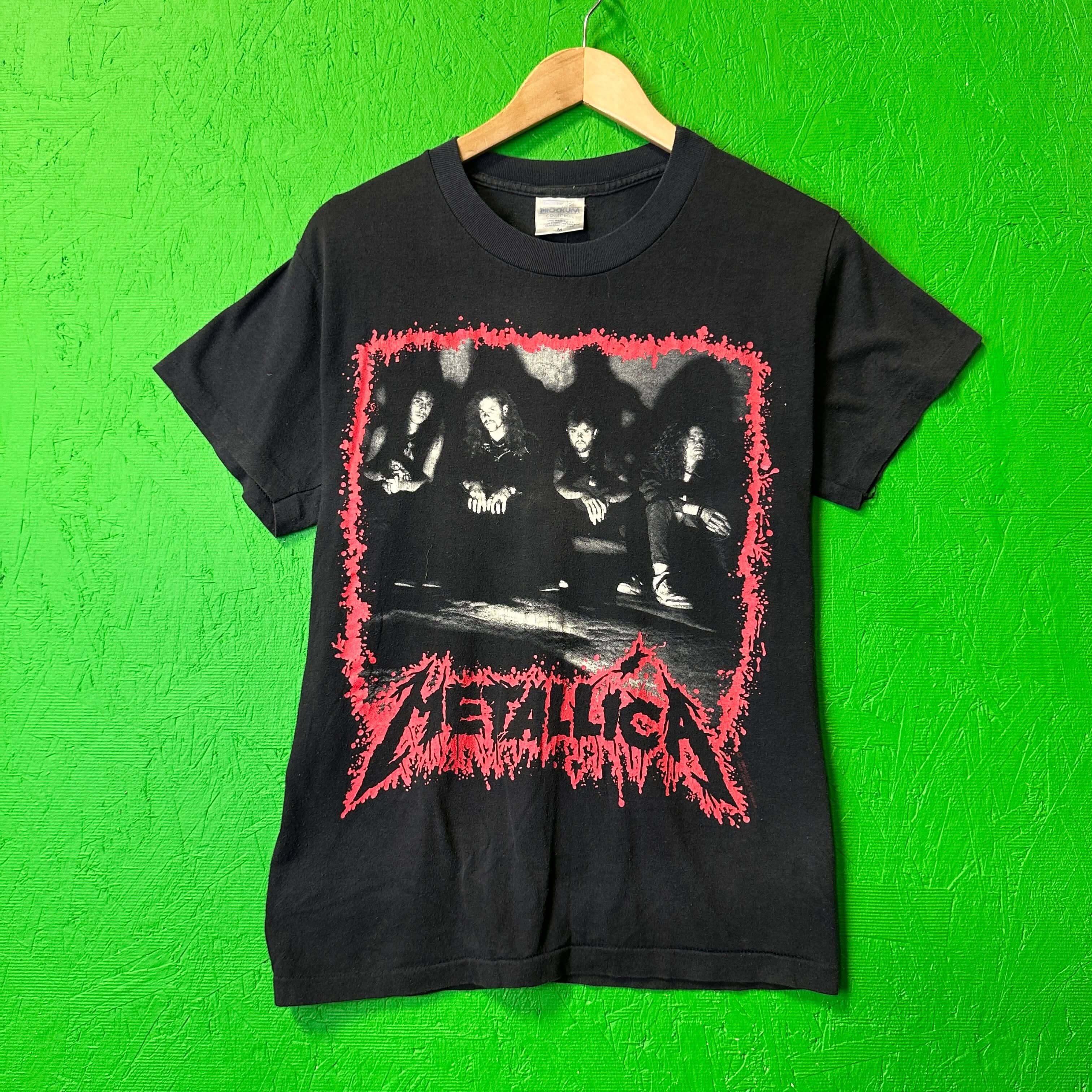 Vintage Metallica tour 1990 Tshirt size M T-Shirt OTHER 