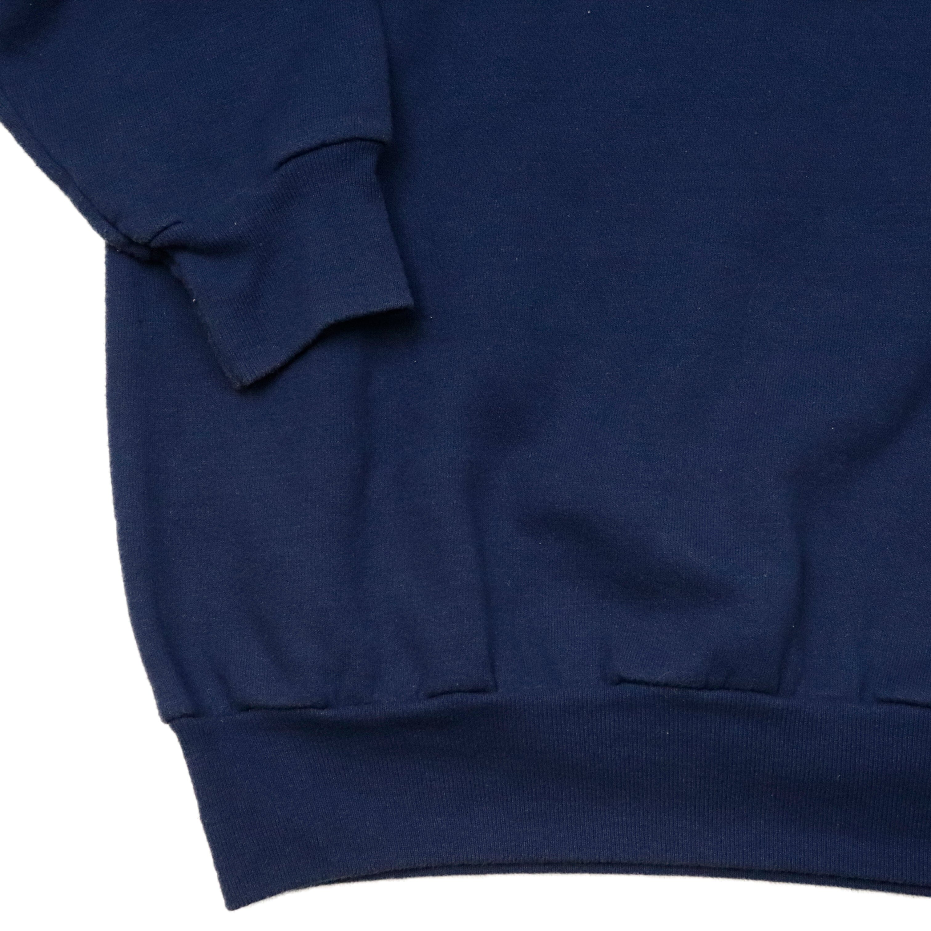 Vintage Meteor Crater Navy Crewneck Size L Hanes 