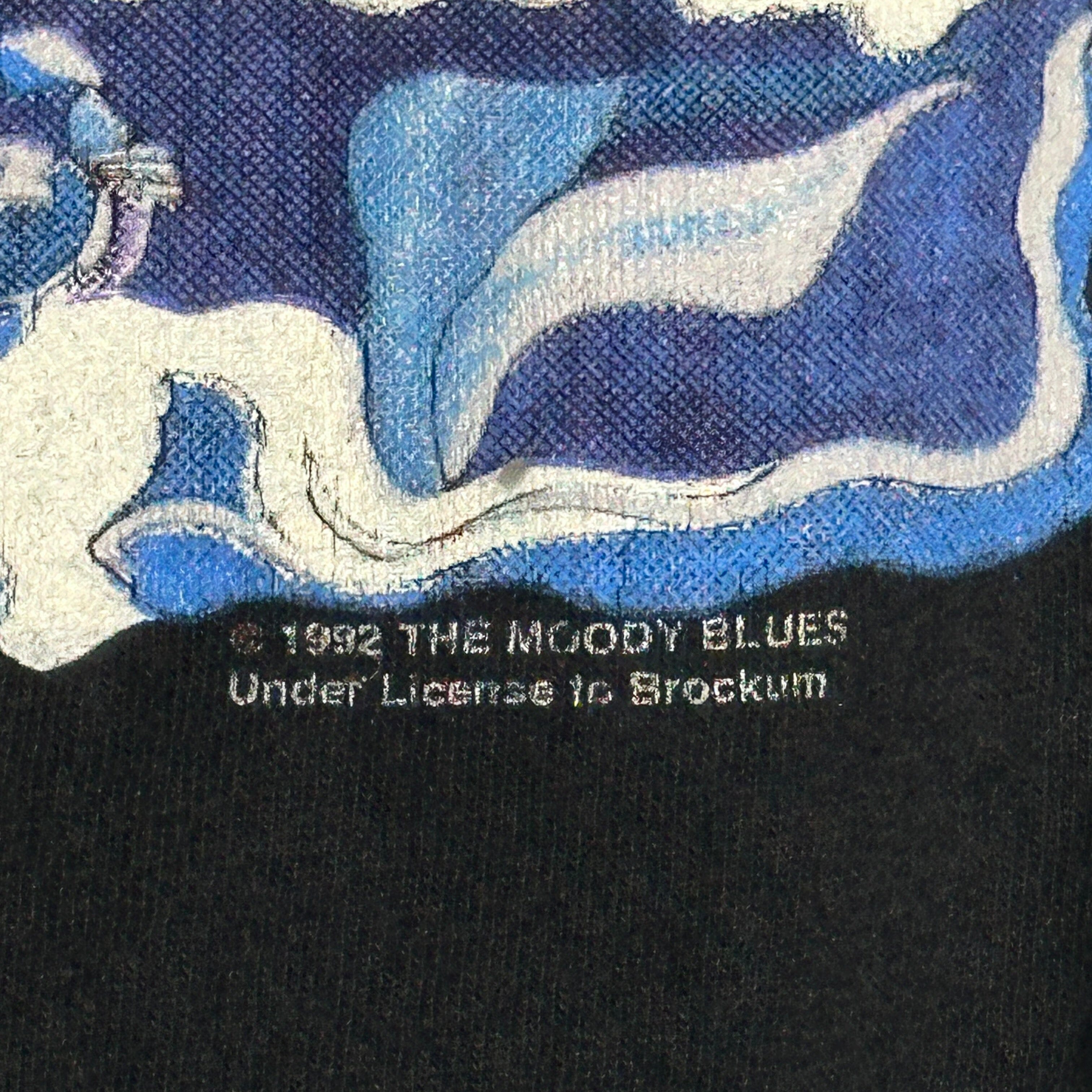 Vintage Moody Blues Psychedelic Tour Graphic T-Shirt Size M FAIF.CA 