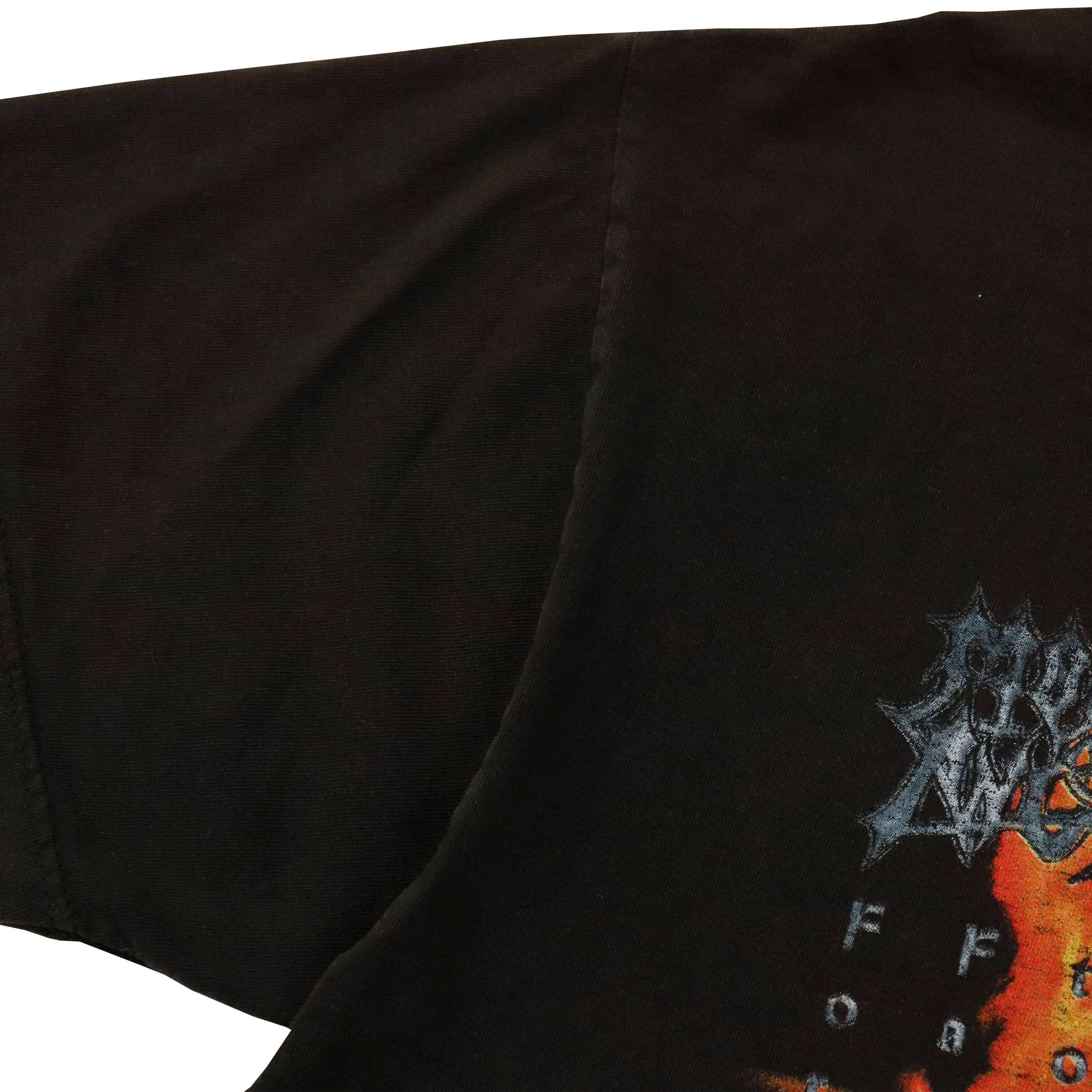 Vintage Morbid Angel Fire Graphic T-Shirt Size XL FAIF.CA 