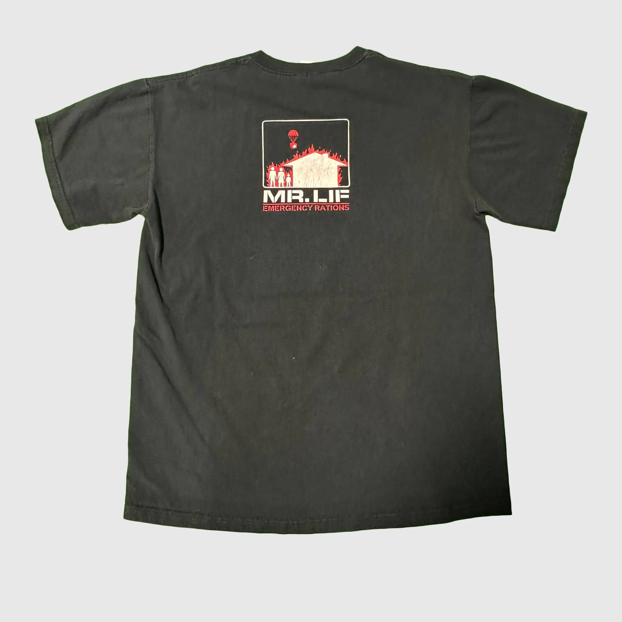 Vintage Mr. Lif Emergency Rations Graphic T-Shirt Size Medium FAIF.CA 