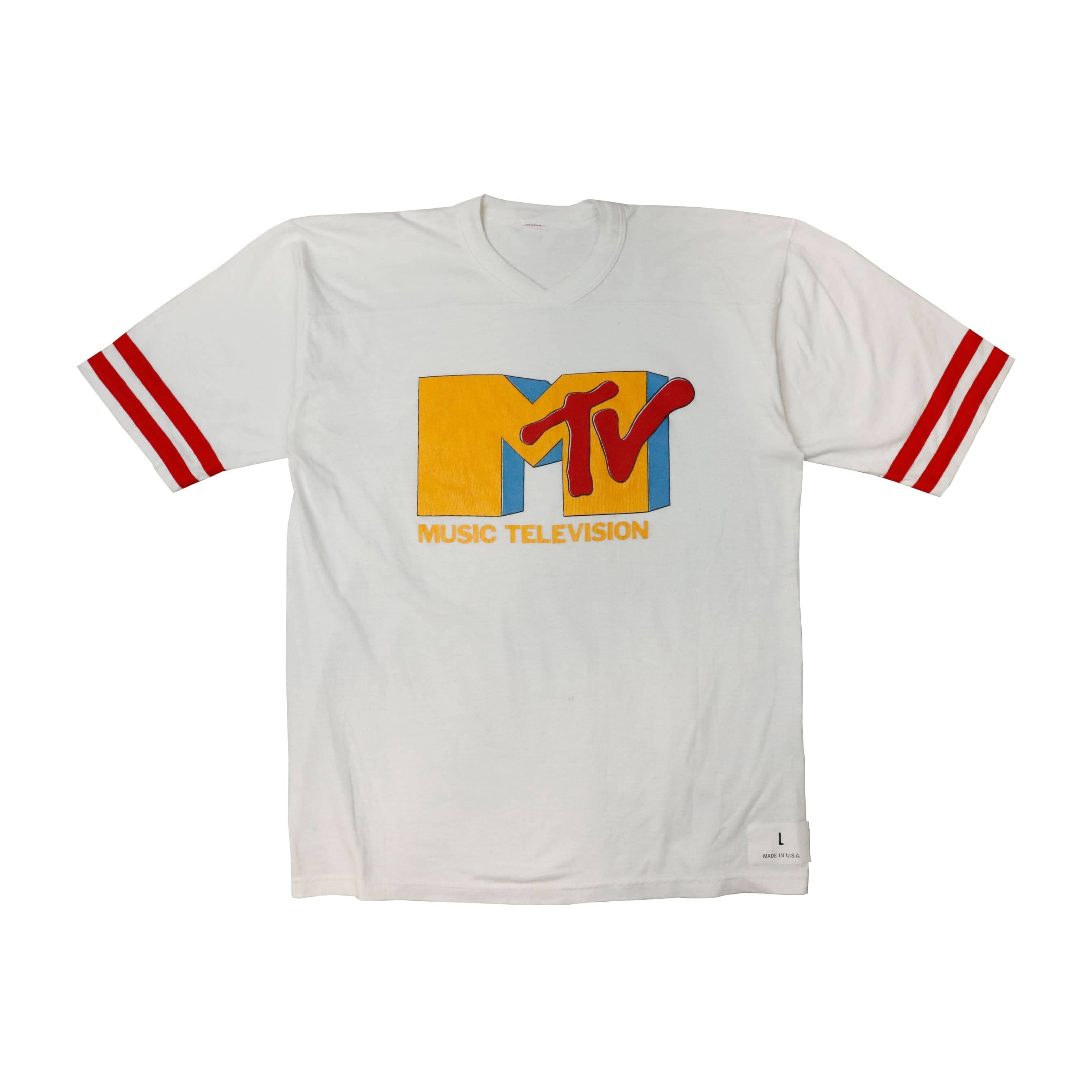 Vintage MTV Music Television Graphic T-Shirt Size N/A FAIF.CA 