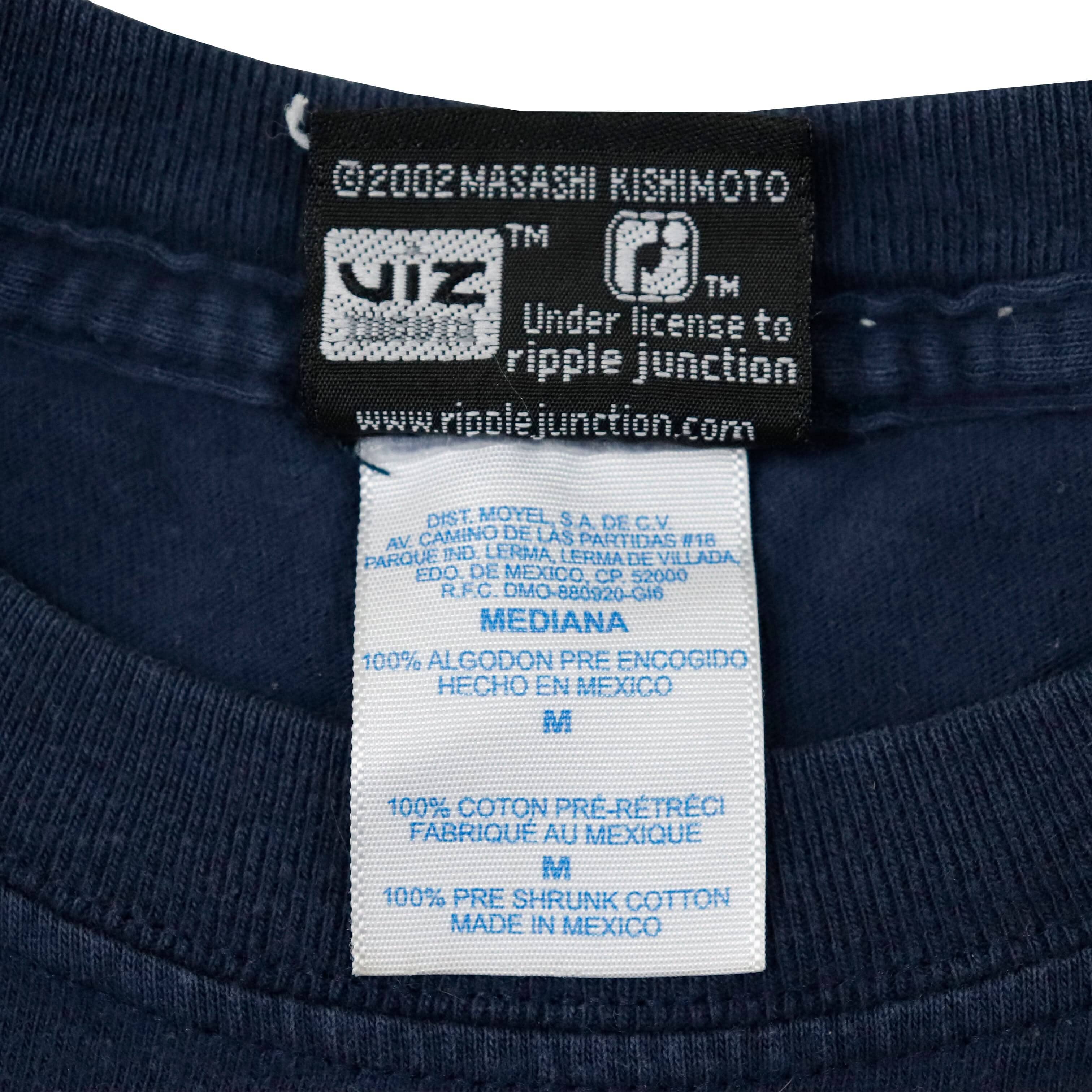 Vintage Naruto 2002 Anime Graphic T-Shirt Size M FAIF.CA 