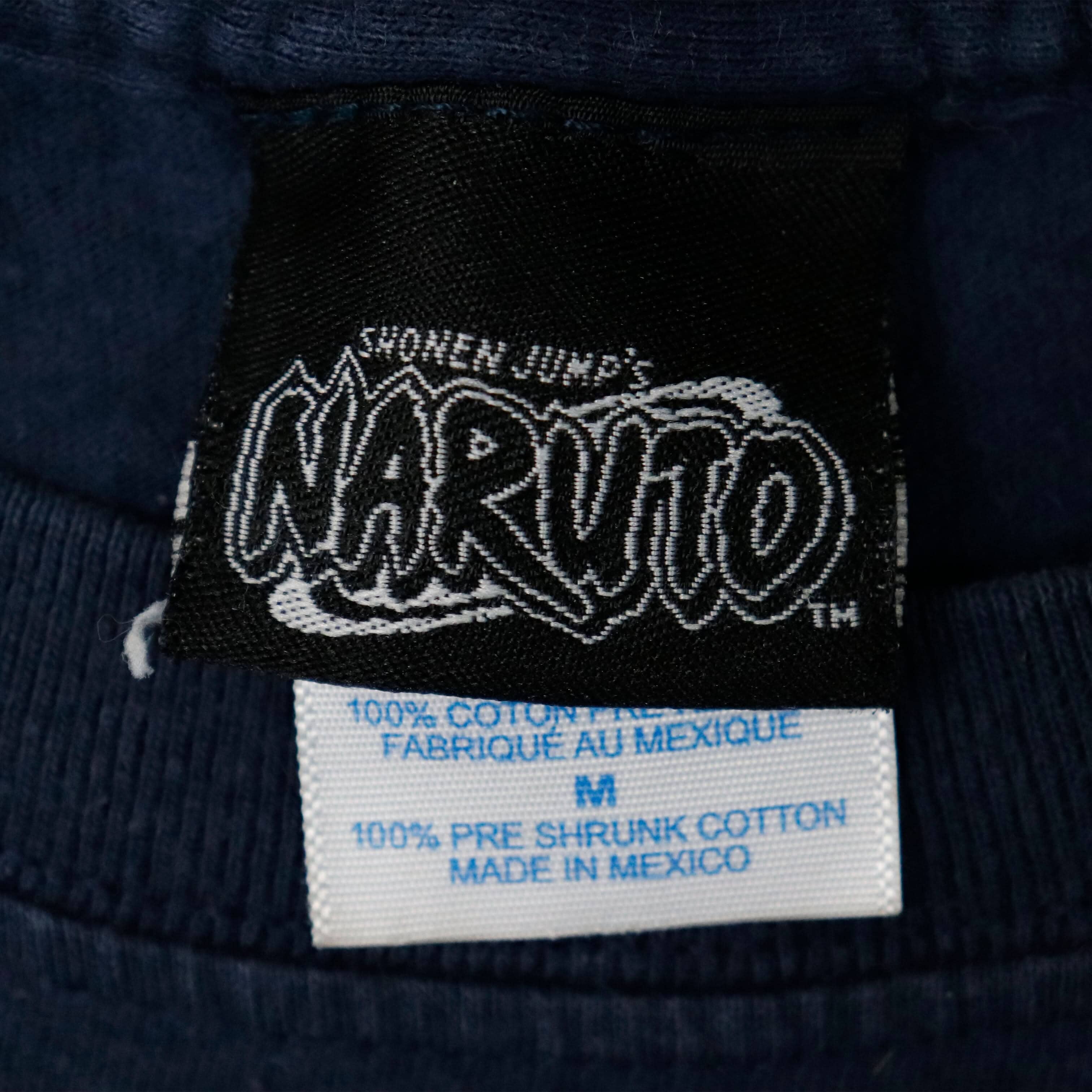 Vintage Naruto 2002 Anime Graphic T-Shirt Size M FAIF.CA 