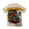 Vintage Nascar Race Rock racing graphic t-shirt AOP BIG PRINT large FAIF.CA 