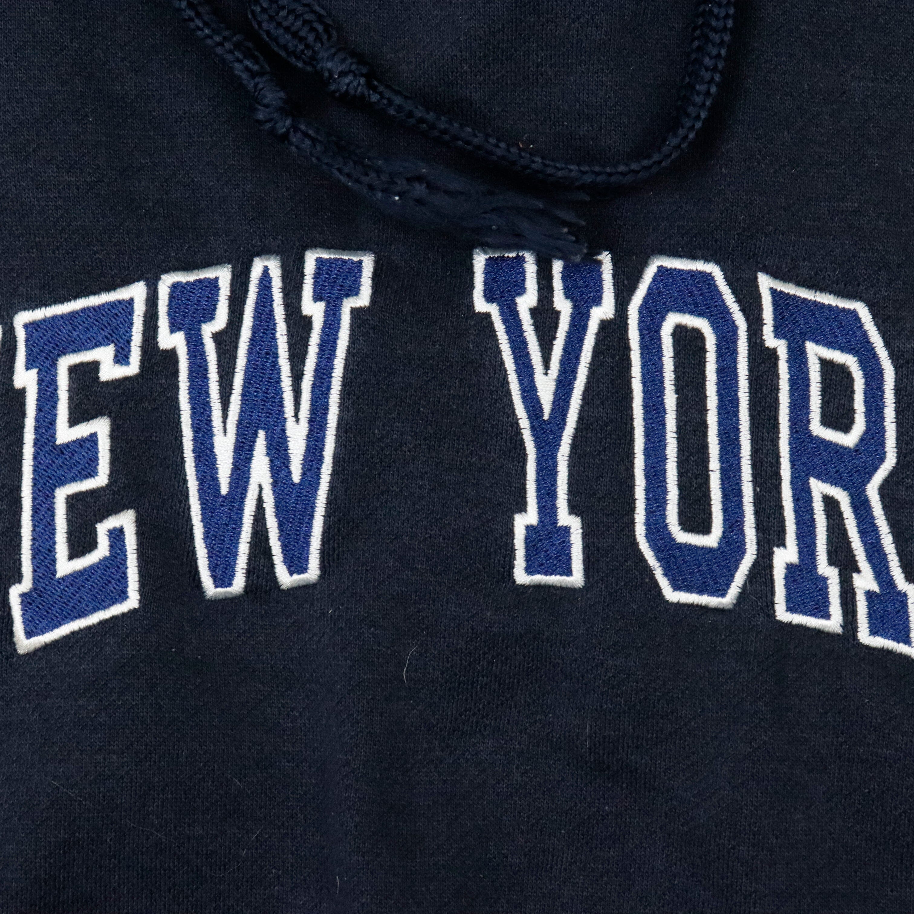 Vintage New York Navy Hoodie Size N/A Other 