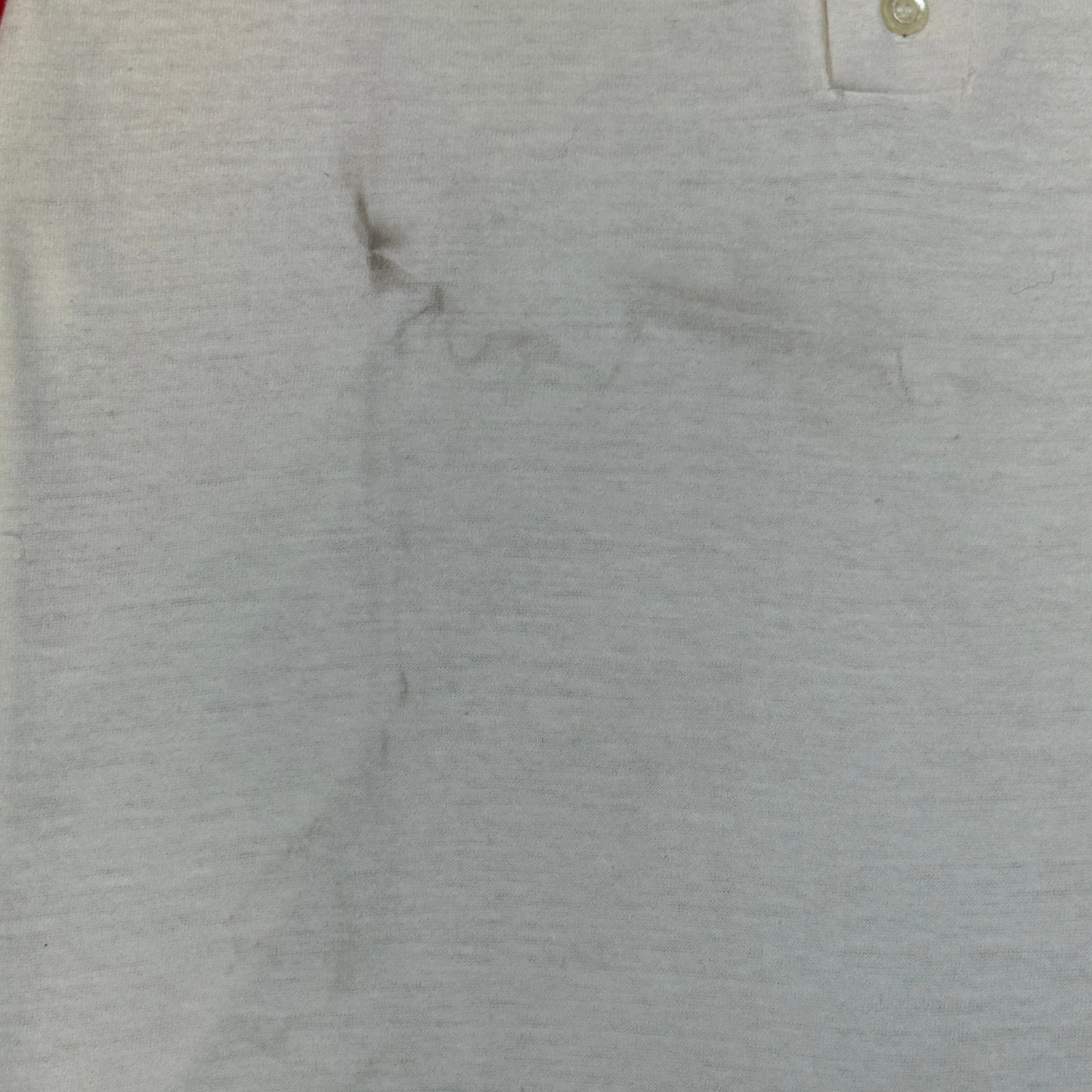 Vintage Nike Red Sleeve Henley Baseball Shirt Size Medium 80s FAIF.CA 