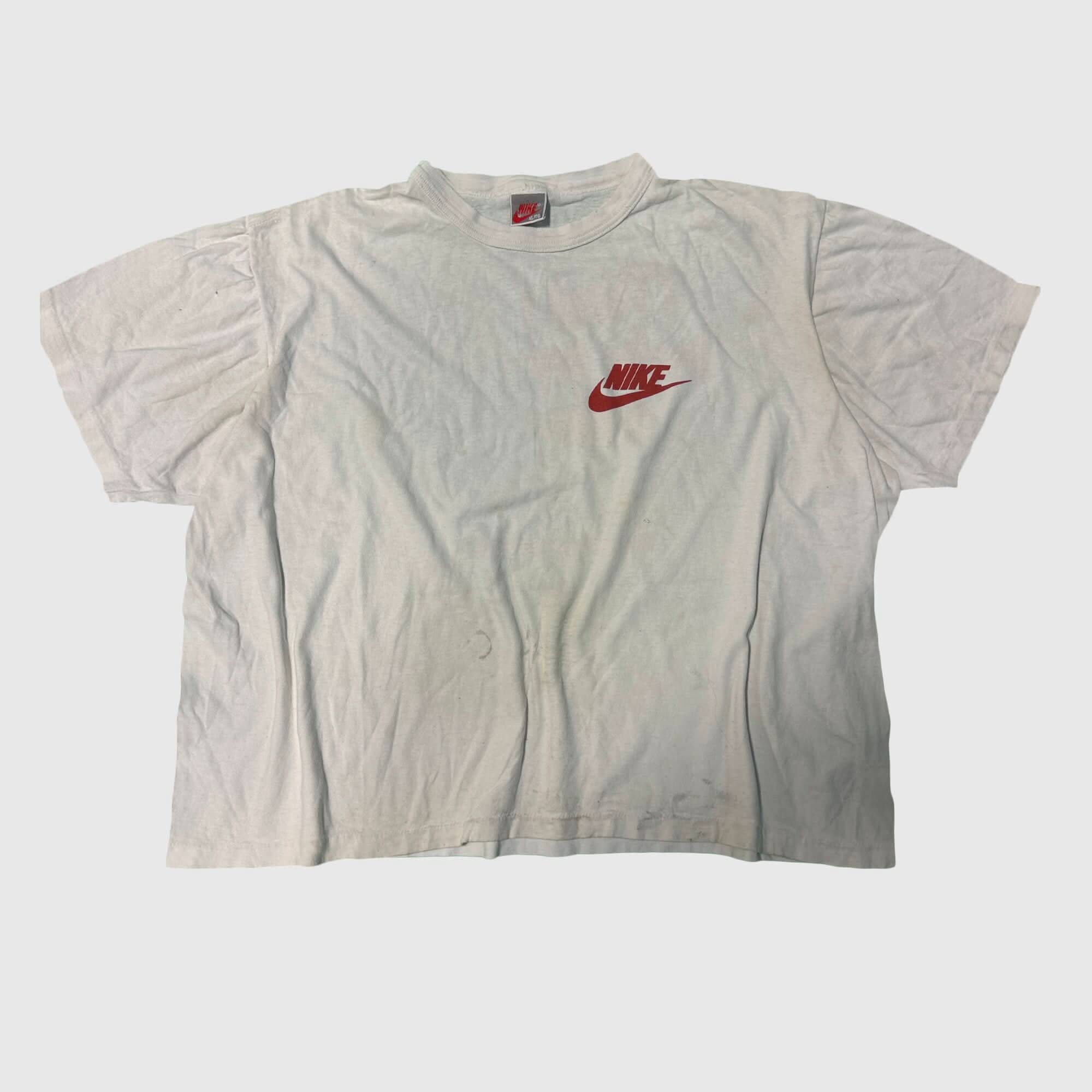 Vintage Nike Super Dave Osbourne Graphic Logo T-Shirt Size XL 80s FAIF.CA 