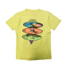 Vintage Ocean Pacific Tri-Athlete Skate Snow Surf Graphic T-Shirt FAIF.CA 