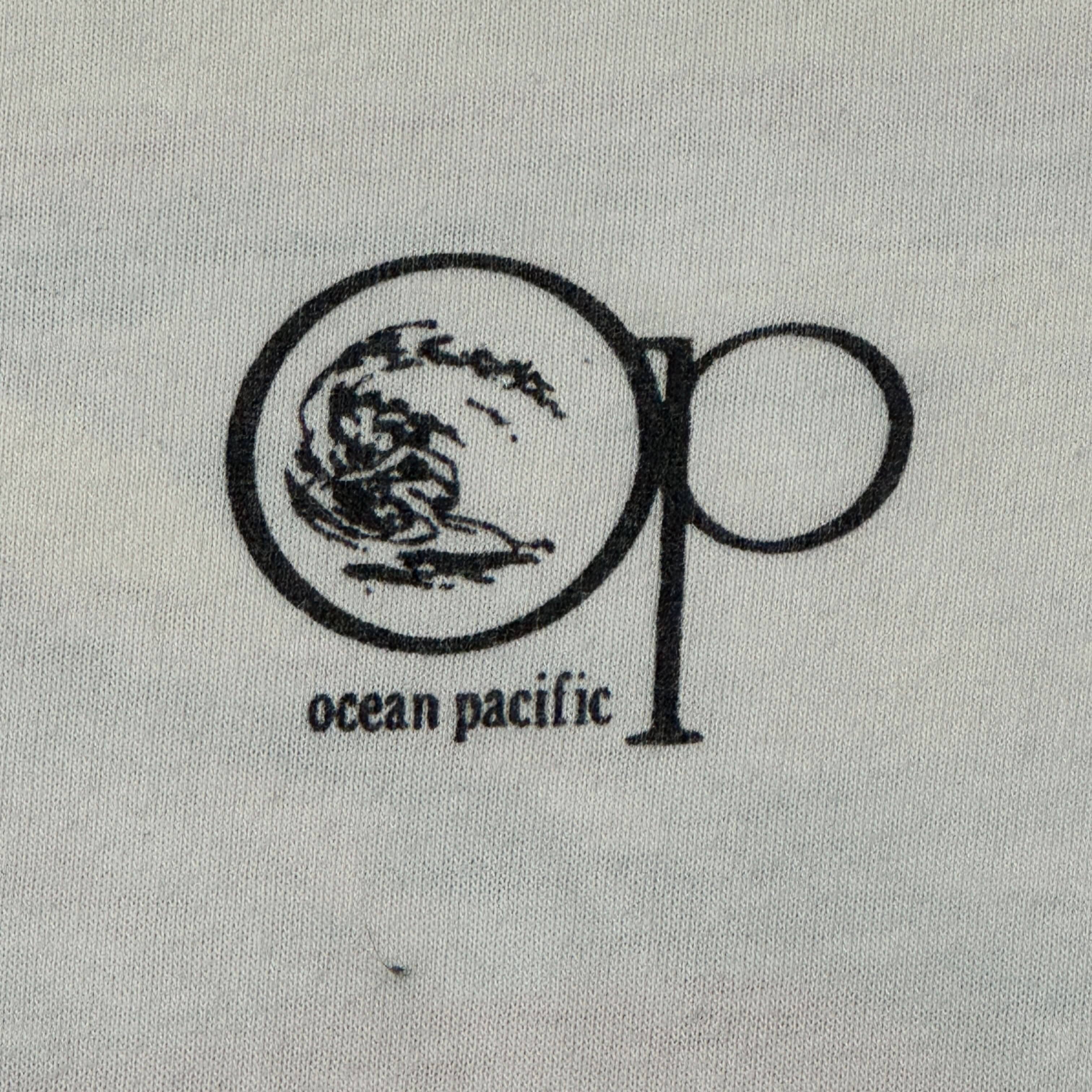 Vintage Ocean Pacific Windsurfing Graphic Hoodie Size Large FAIF.CA 