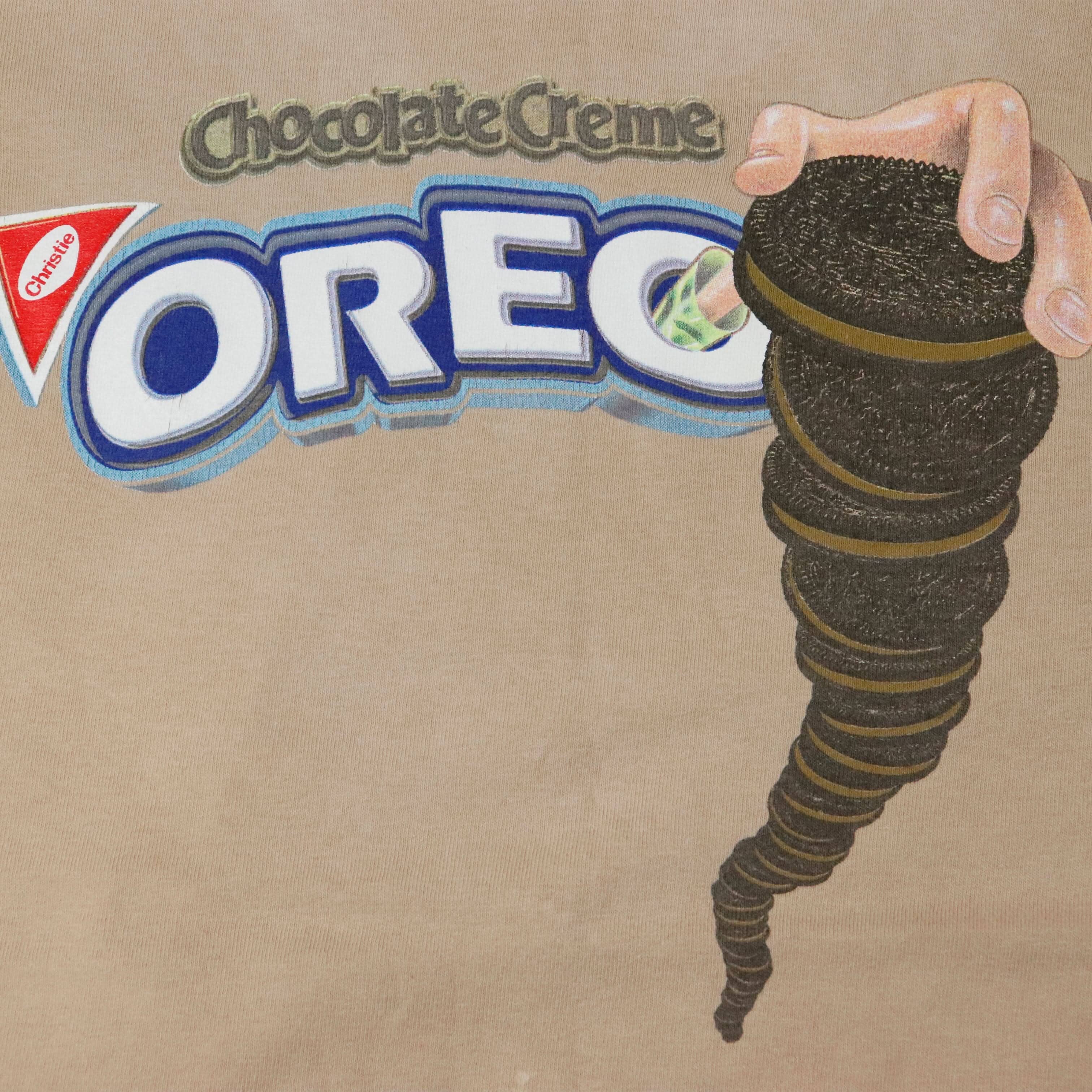 Vintage Oreo Chocolate Creme Graphic T-shirt Size L FAIF.CA 