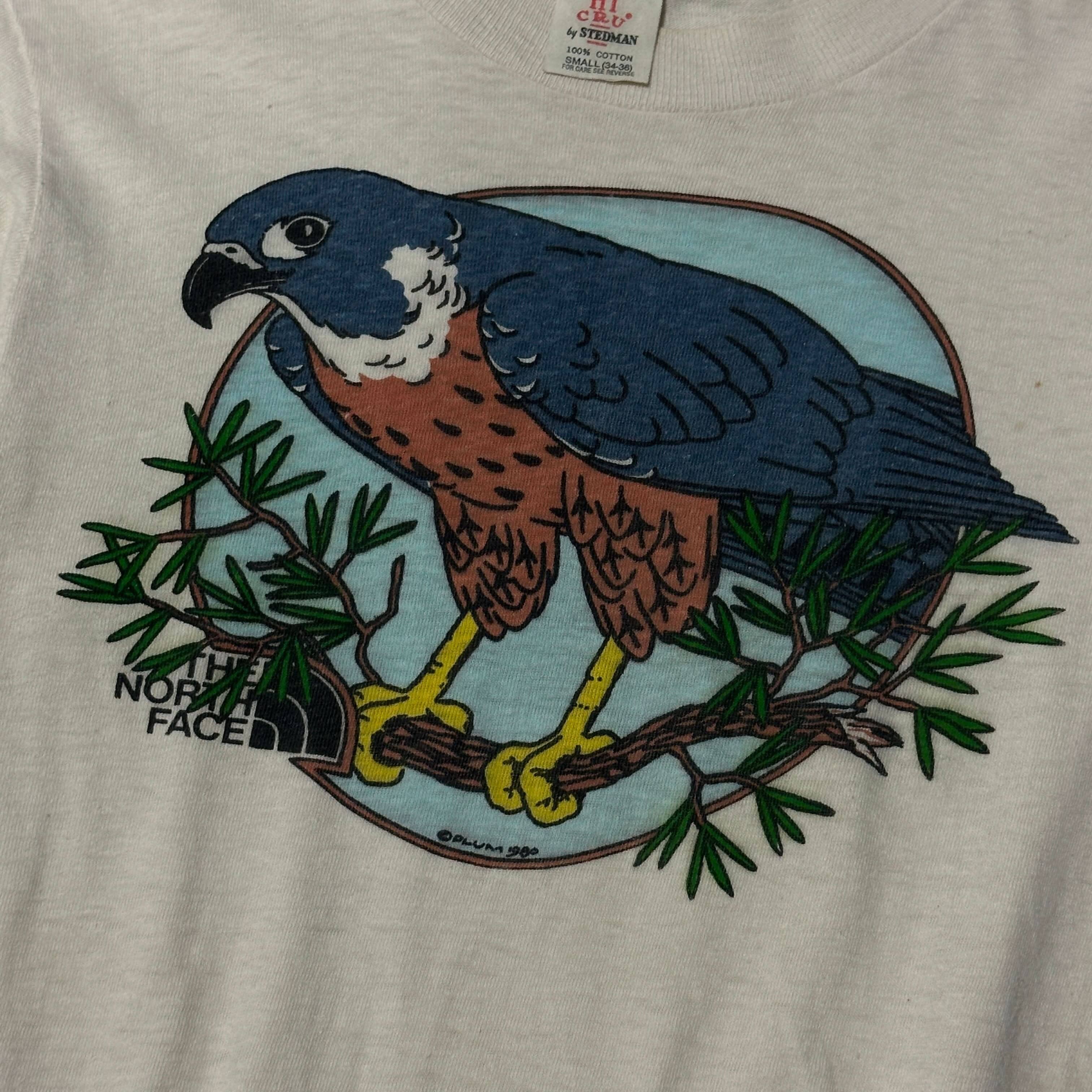 Vintage Original 70s The North Face Falcon Graphic T-Shirt Size Small FAIF.CA 