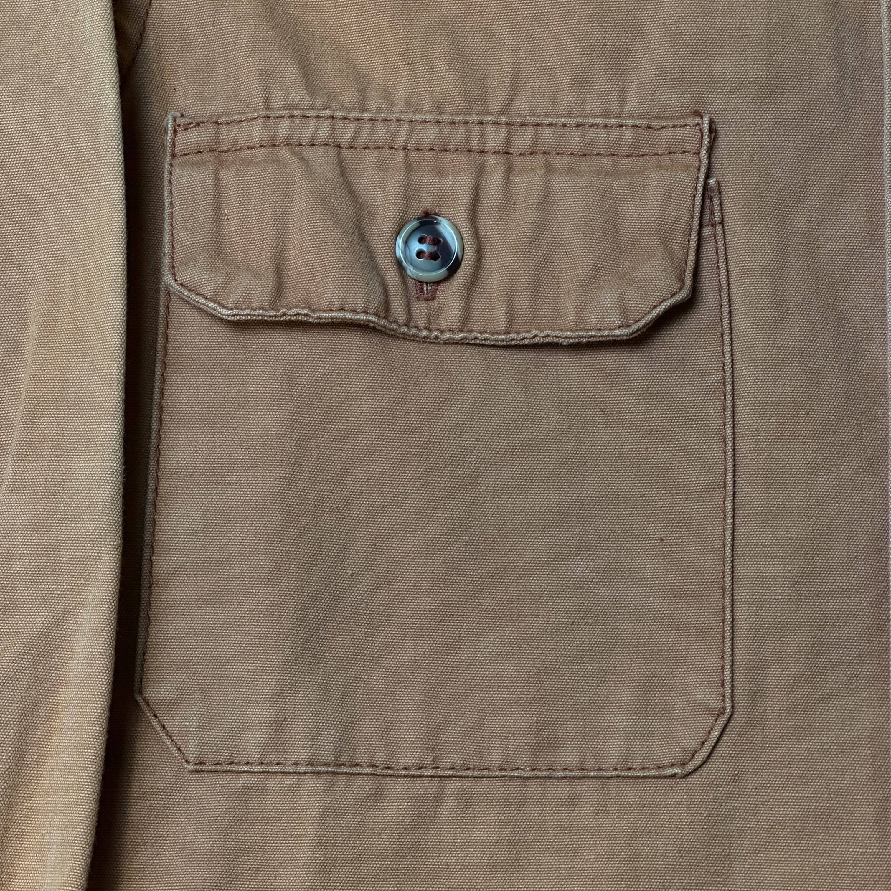 Vintage Patagonia Brown Cotton Button-Up Shirt Size XS 70s FAIF.CA 