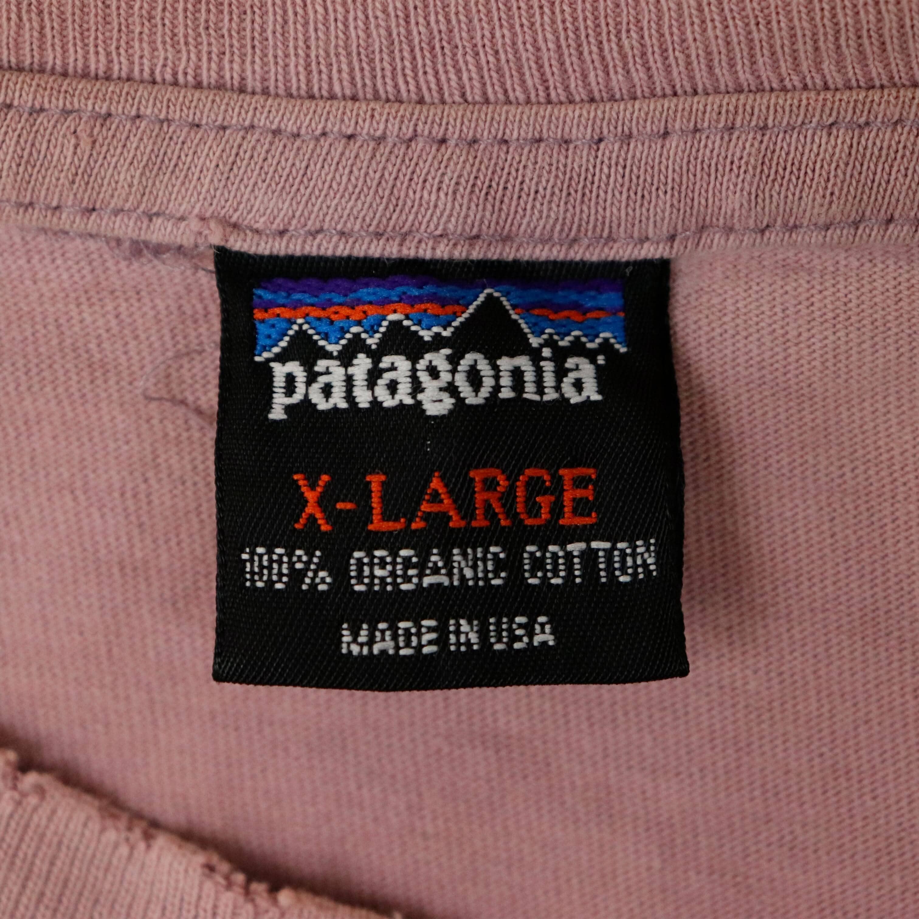 Vintage Patagonia Mountain Graphic Organic Cotton T-Shirt Size XL FAIF.CA 