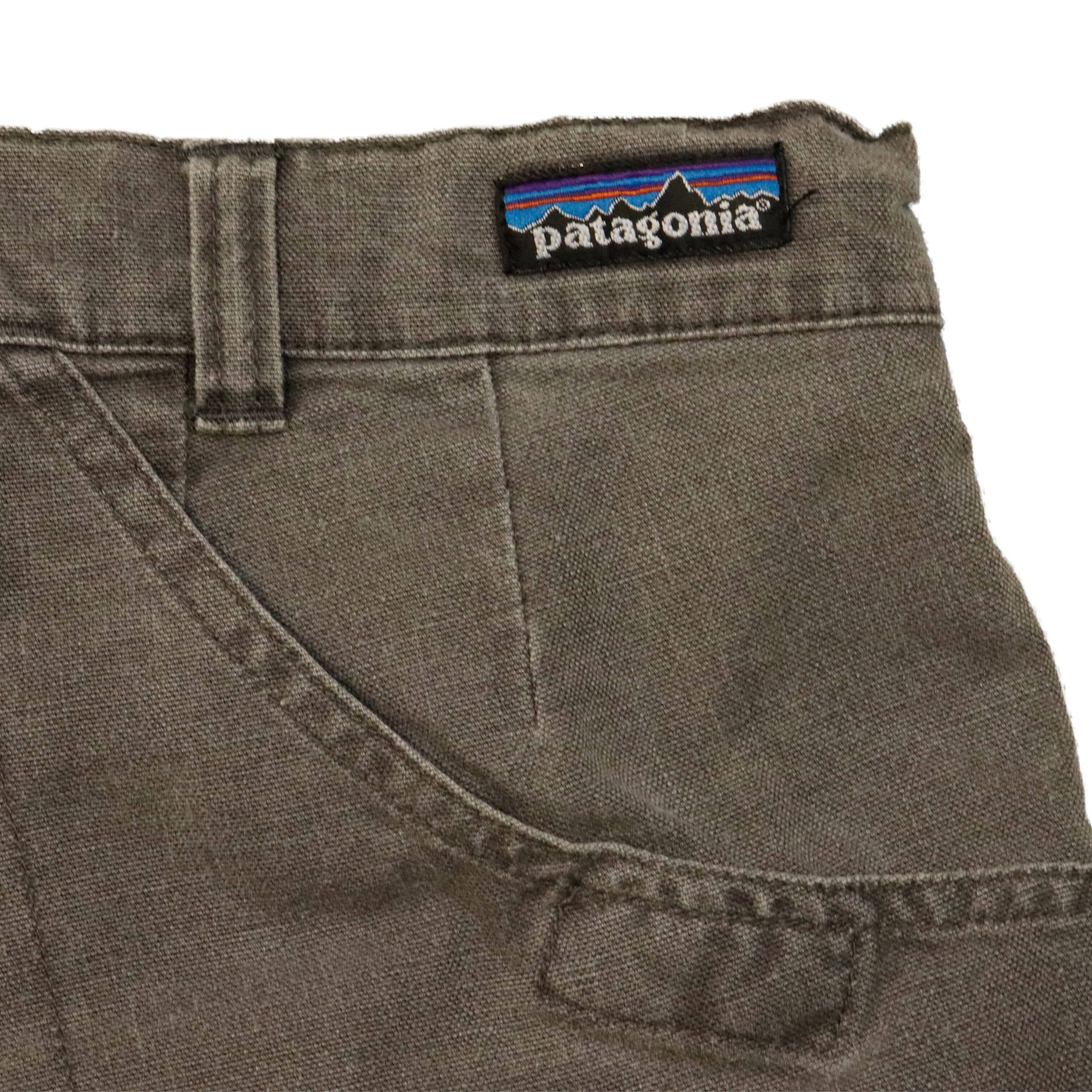 Vintage Patagonia Organic Cotton Canvas Stand Up Shorts Size 34 FAIF.CA 