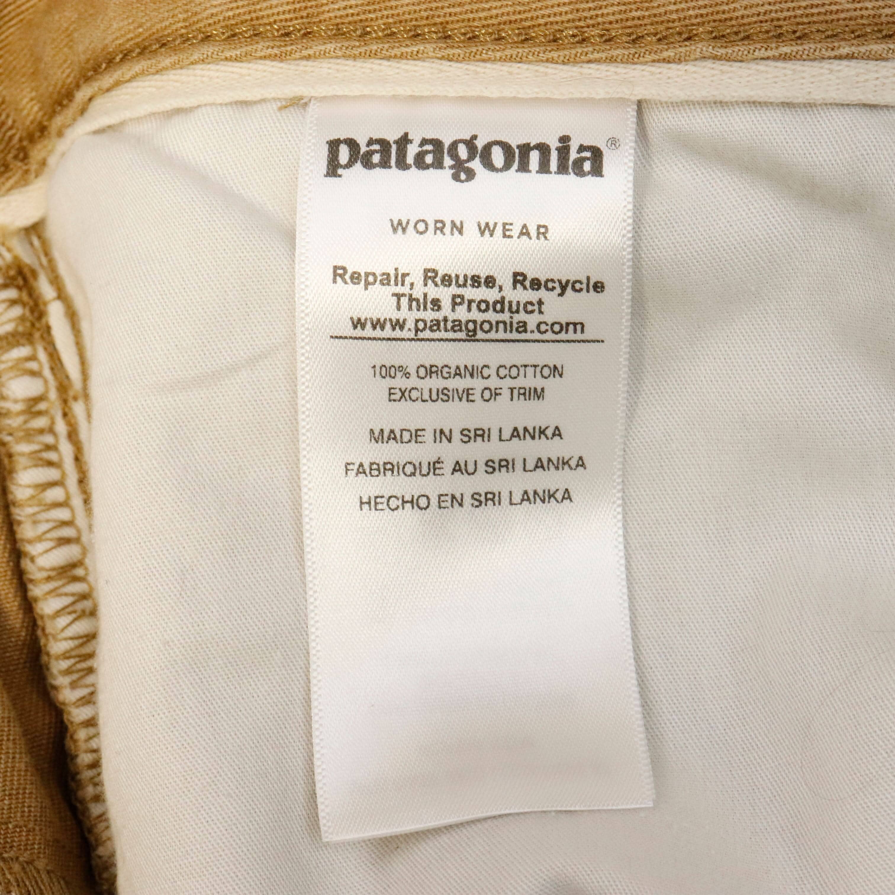 Vintage Patagonia Organic Cotton Stand Up Shorts Size 8 FAIF.CA 