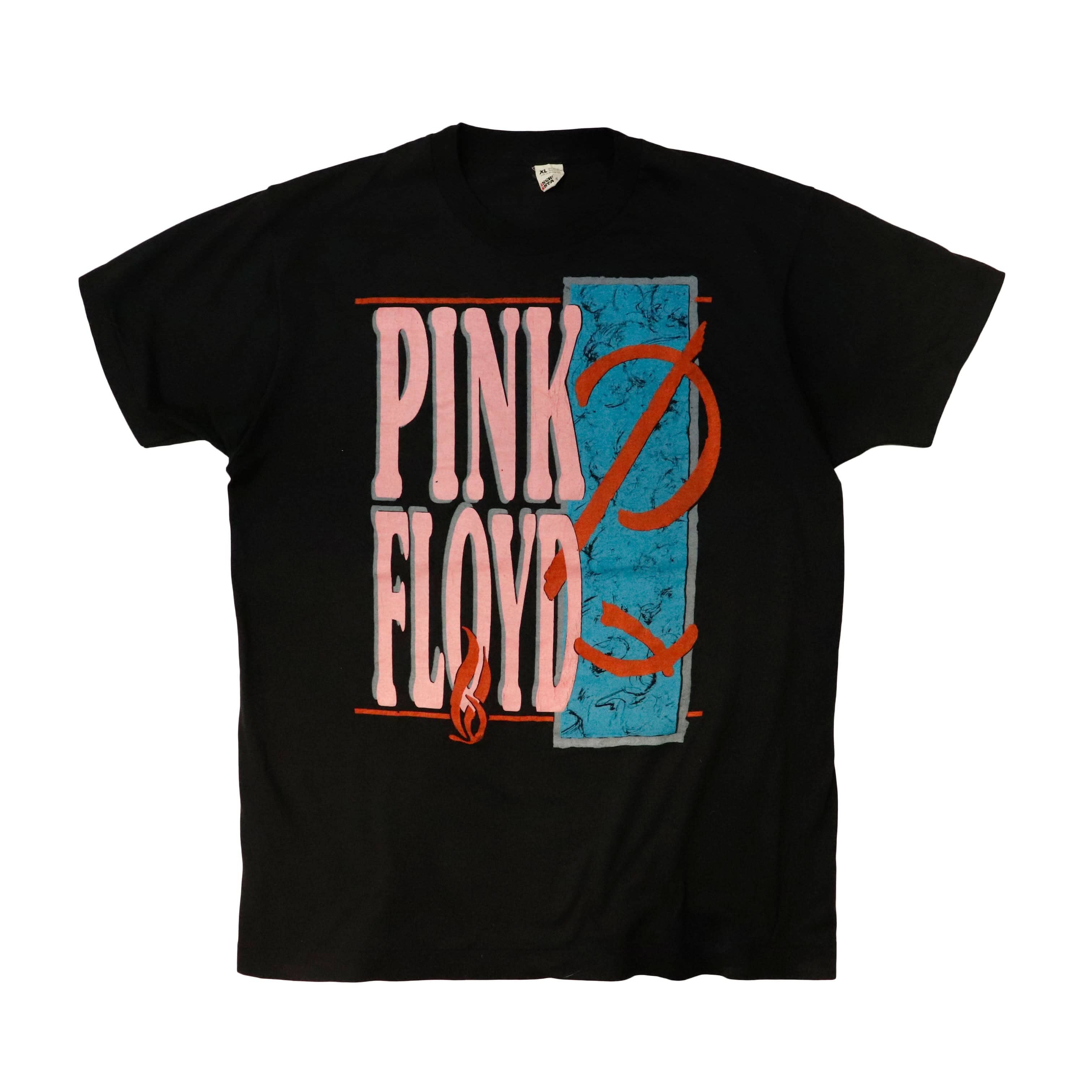 Vintage Pink Floyd 1987 Live Tour Graphic T-Shirt Size XL FAIF.CA 