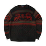 Vintage Polo by Ralph Lauren Reindeer Pattern Knit Sweater Size L Polo 