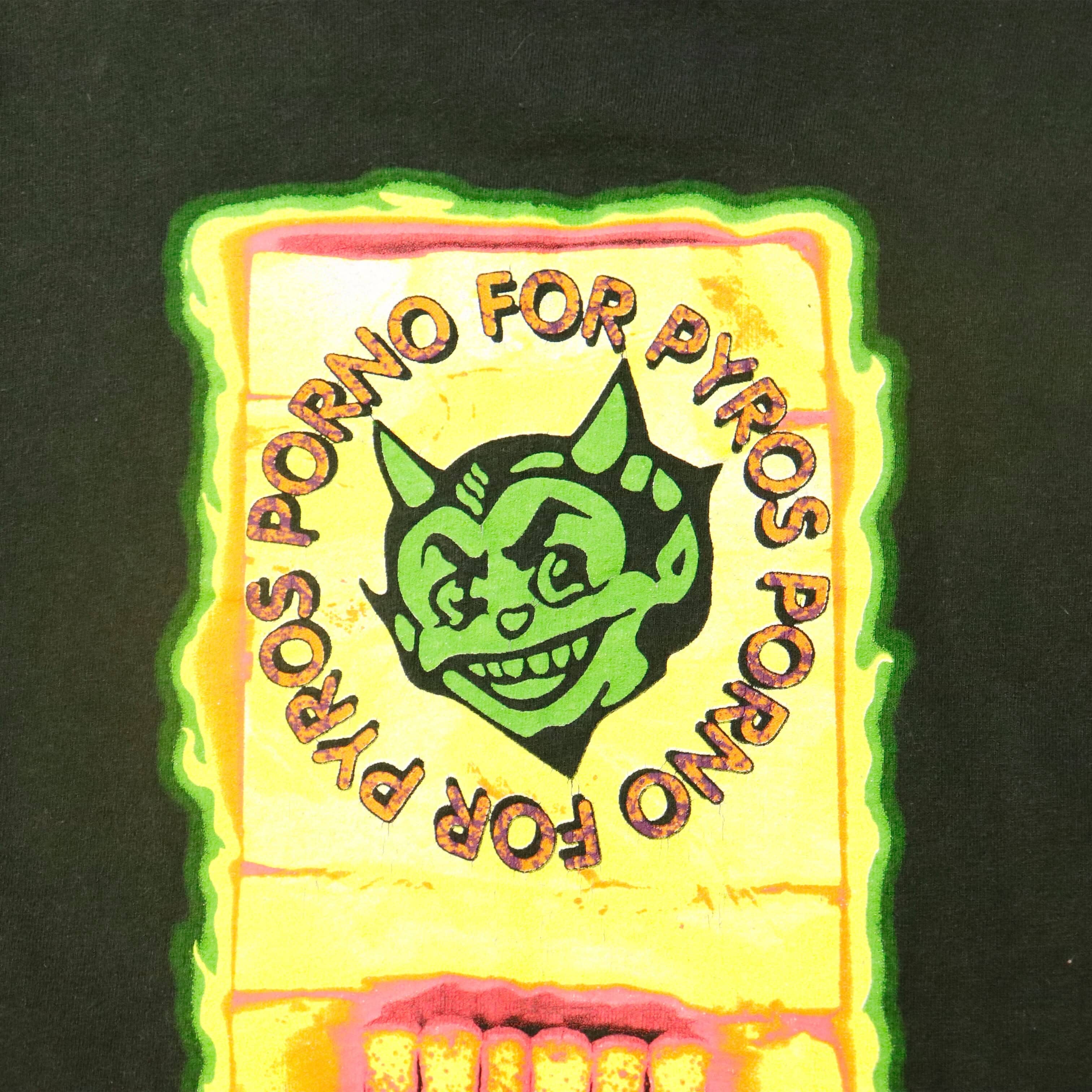 Vintage Porno for Pyros 1993 Giant Bon Appetit Graphic T-Shirt Size XL FAIF.CA 