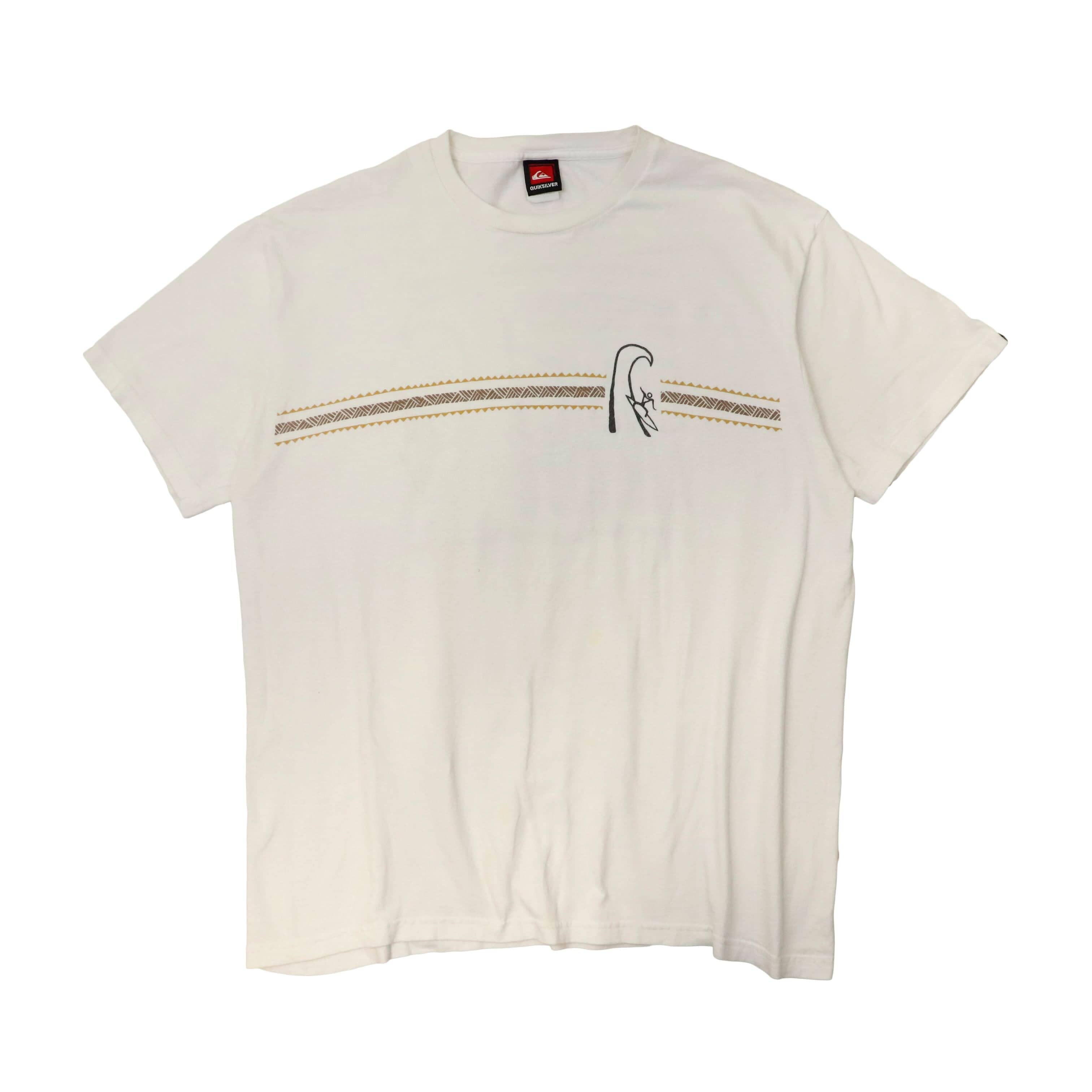 Vintage Quiksilver Eddie Aikau Memorial Graphic T-Shirt Size XL FAIF.CA 