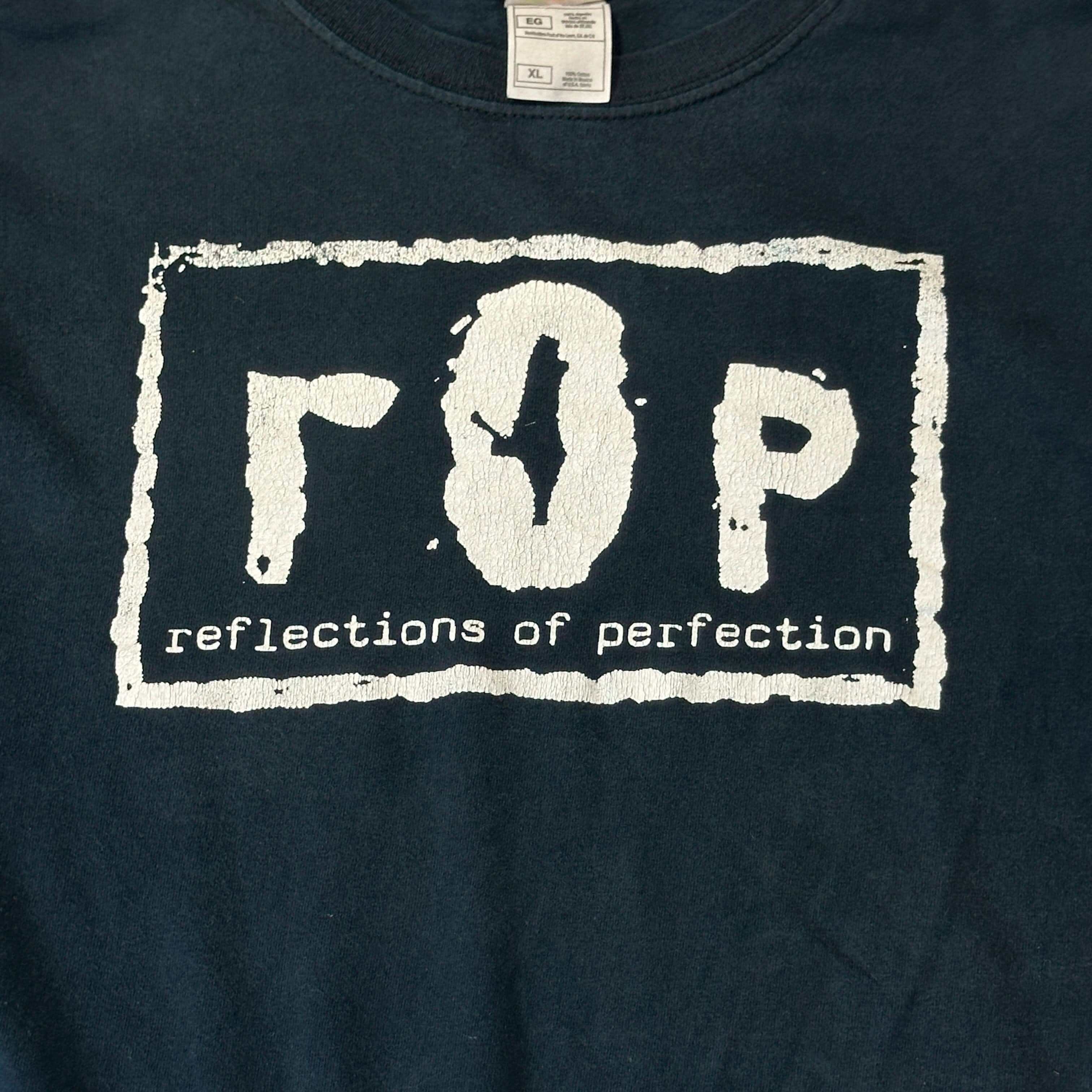 Vintage Reflections of Perfection Graphic T-Shirt Size XL GOD Jesus FAIF.CA 