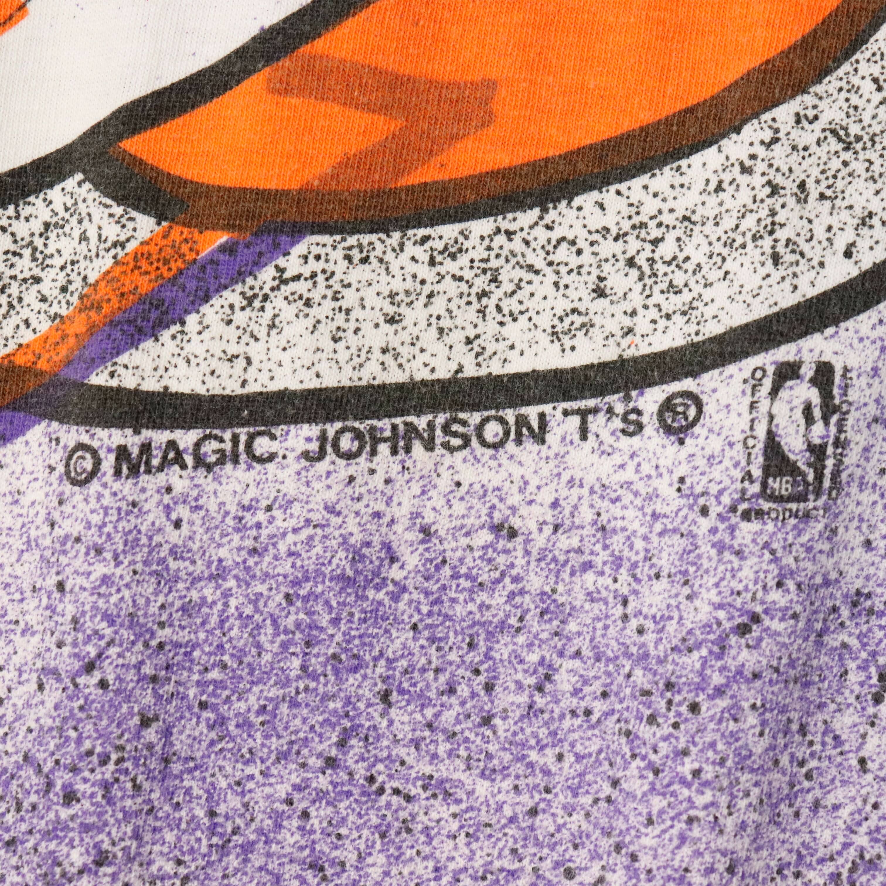 Vintage RITZ Phoenix Suns All Over Print Graphic T-Shirt Size L FAIF.CA 